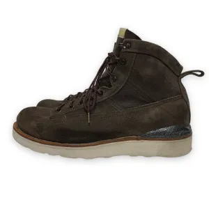 [10] Visvim Beard Boots Folk Carbon Fiber Suede