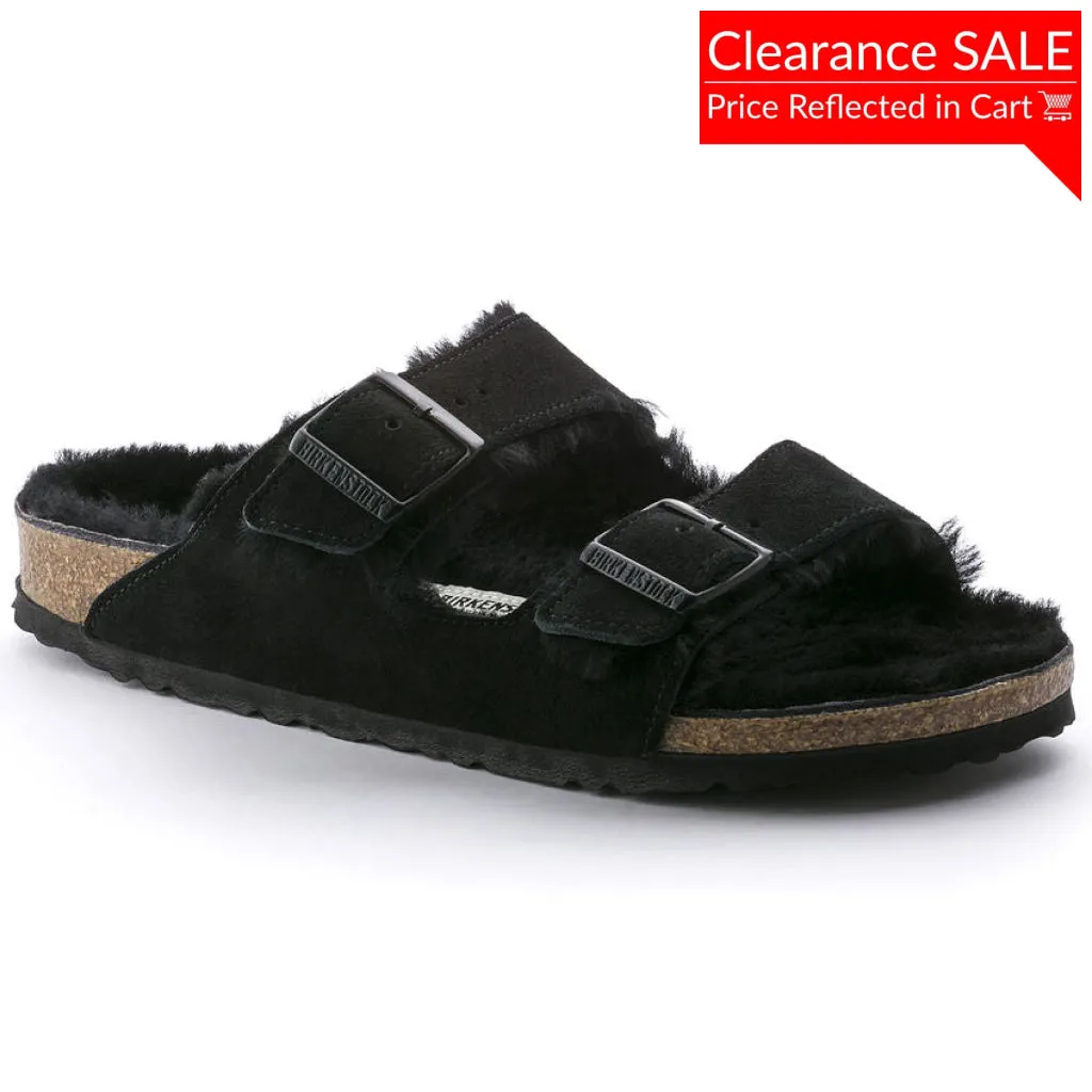 Arizona Shearling - Narrow - Black