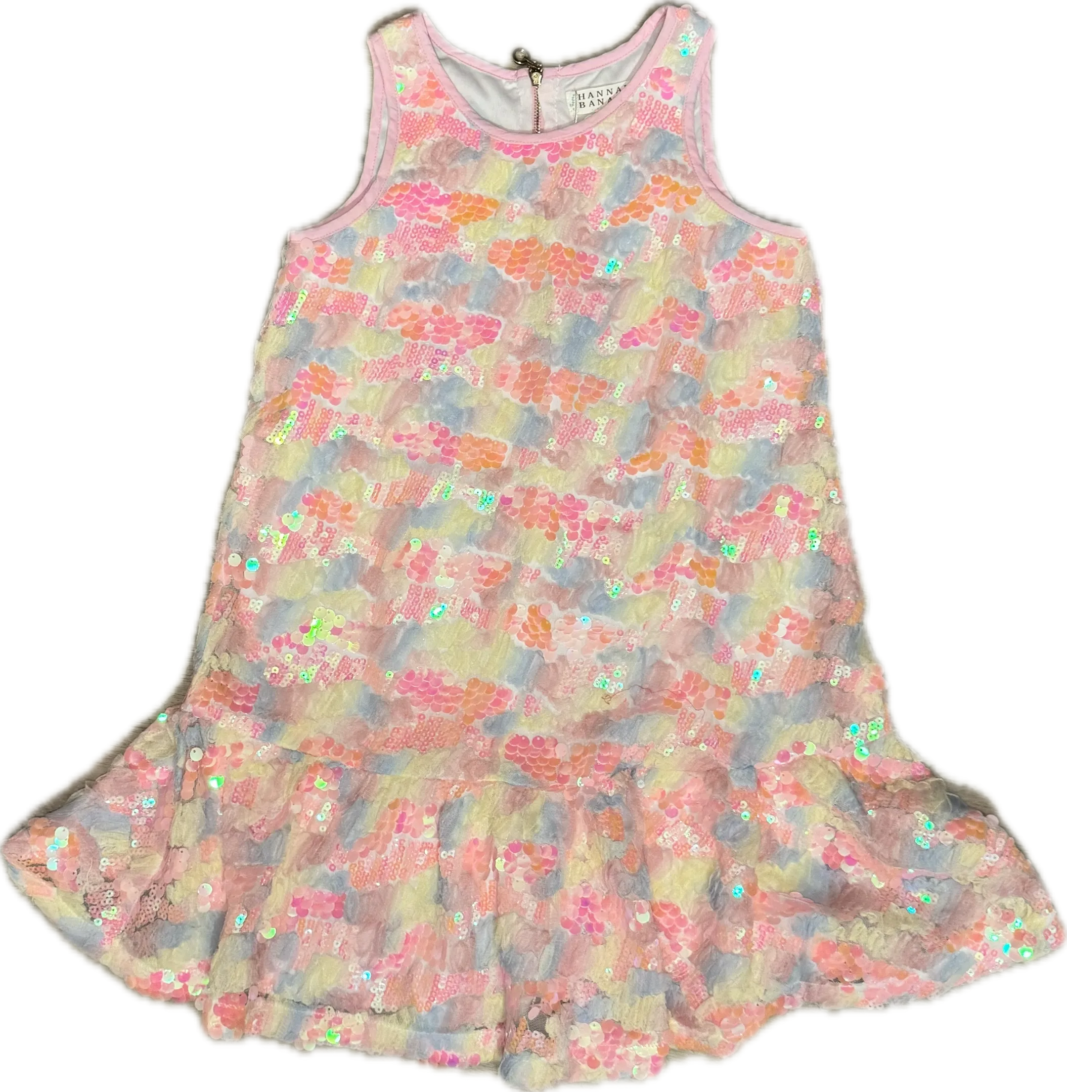 Baby Sara- Sequin Drop Waist Dress