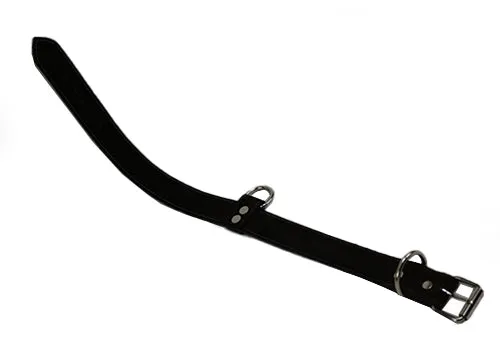 Brown Suede Dog Collar