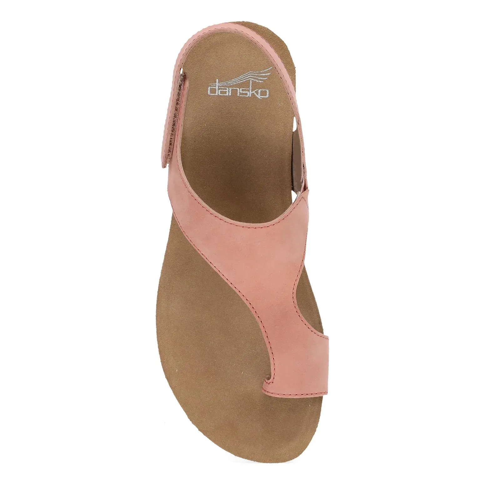 DANSKO REECE ROSE NUBUCK SANDAL