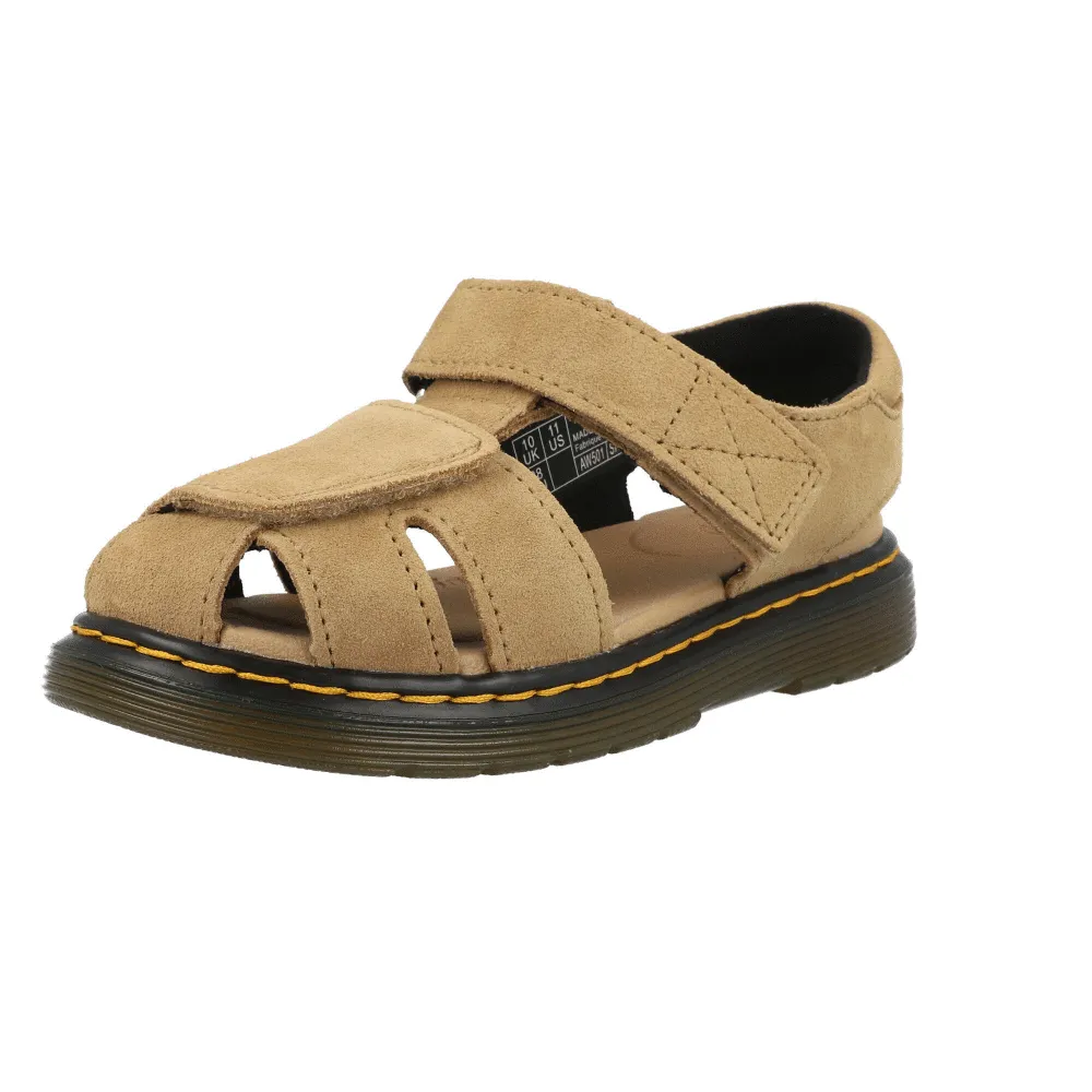 Dr Martens Moby II J Savannah Tan Kids Sandals