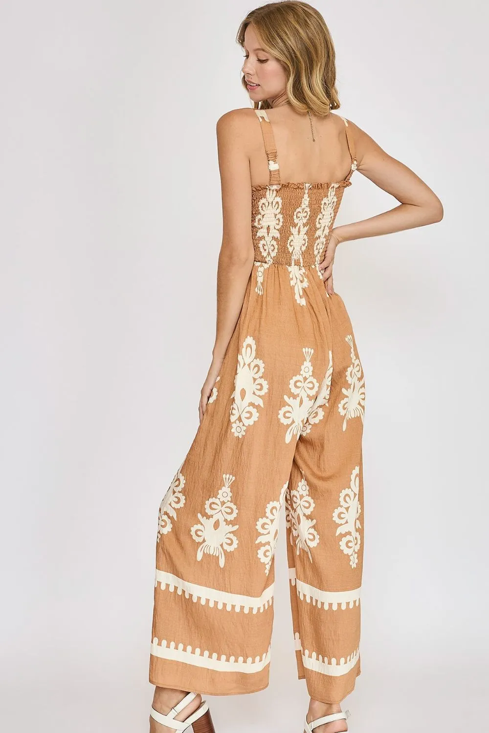 Fancy Nancy Wide Leg Jumpsuit