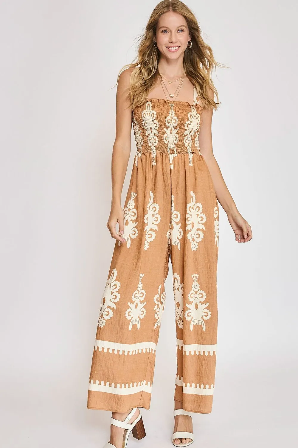 Fancy Nancy Wide Leg Jumpsuit