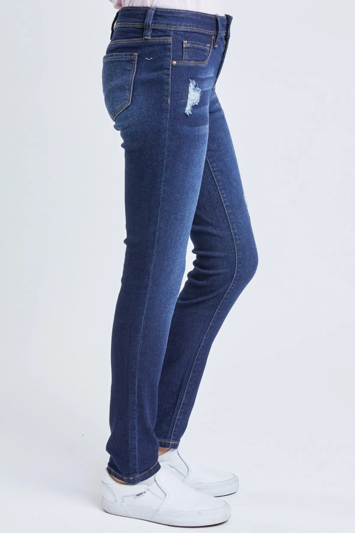 Girls Faux Front Pocket Skinny Jean, Pack of 12