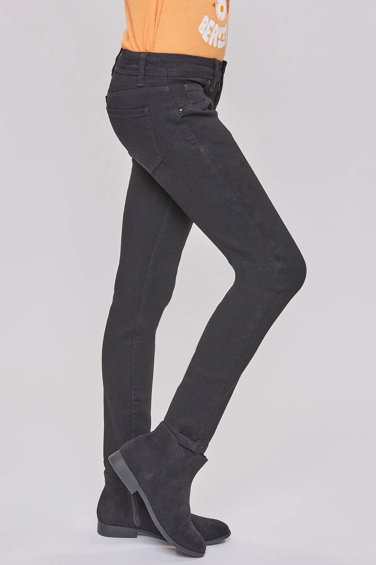 Girls Faux Front Pocket Skinny Jean, Pack of 12