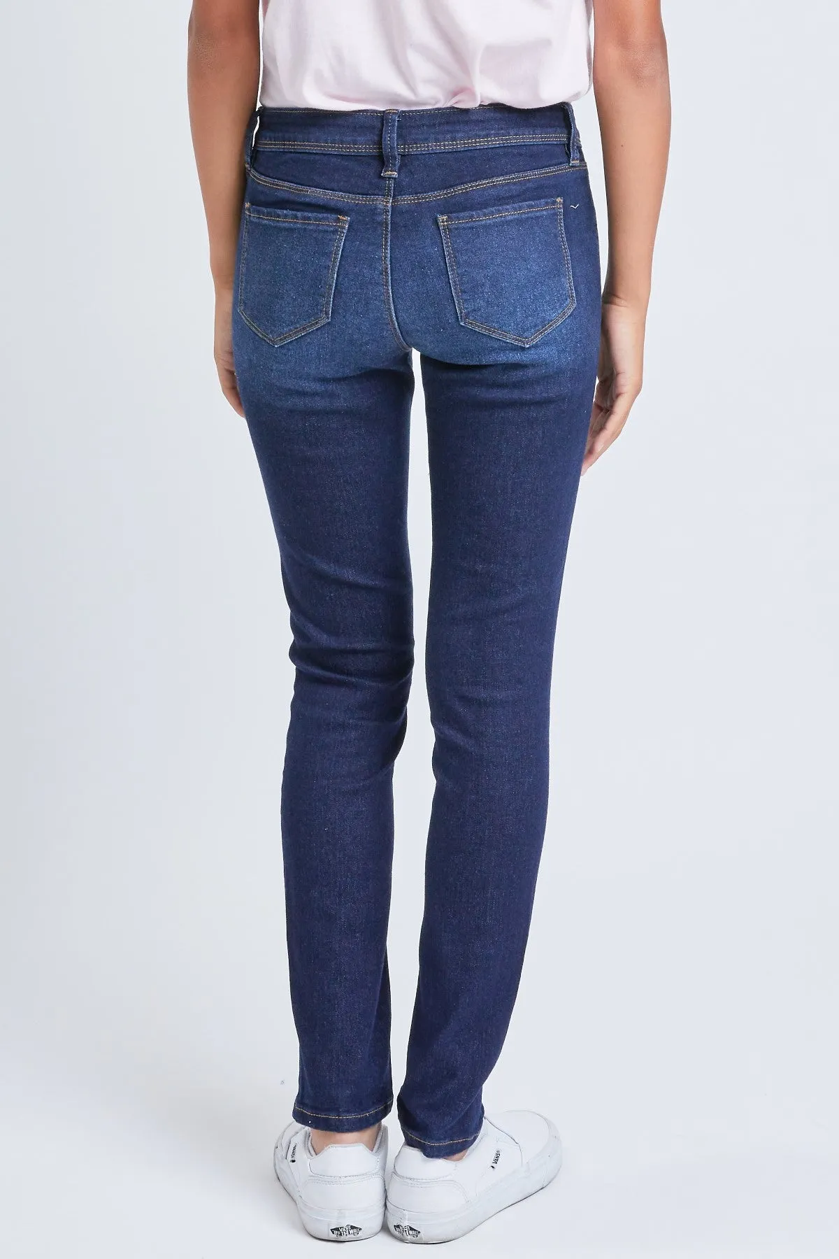 Girls Faux Front Pocket Skinny Jean, Pack of 12