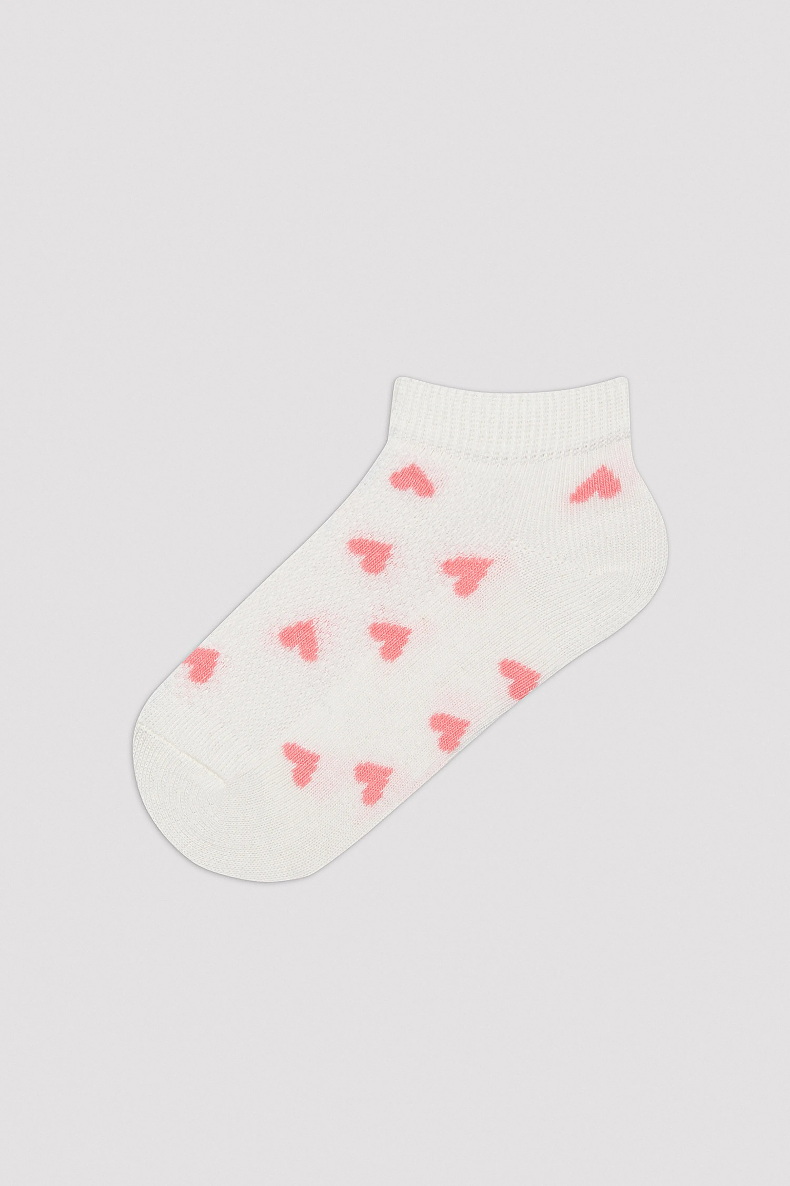 Girls Tiny Hearts 4in1 Liner Socks
