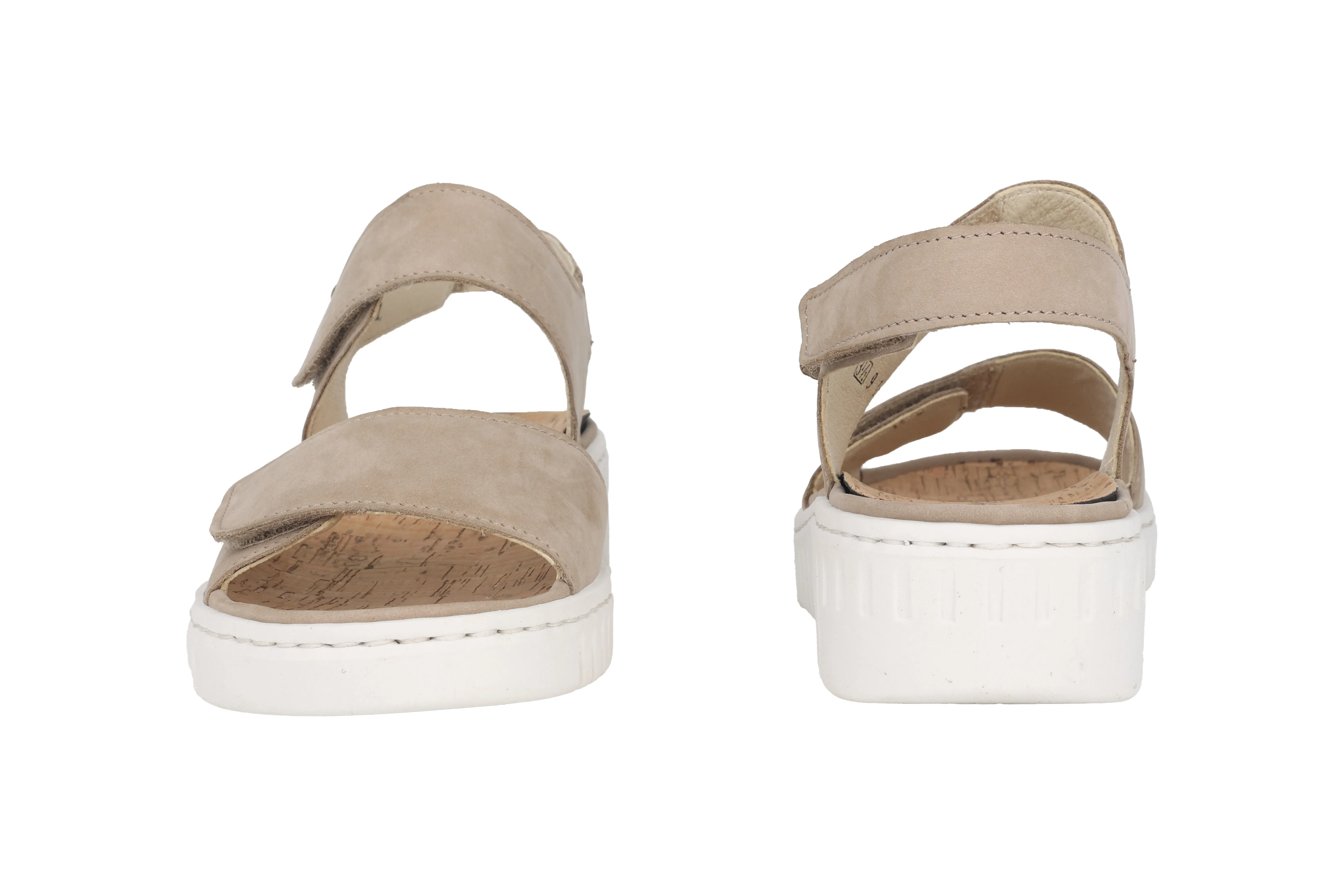 'H-Willow' women's wide fit (H) sandal - beige
