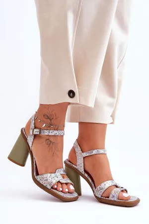 Heel sandals