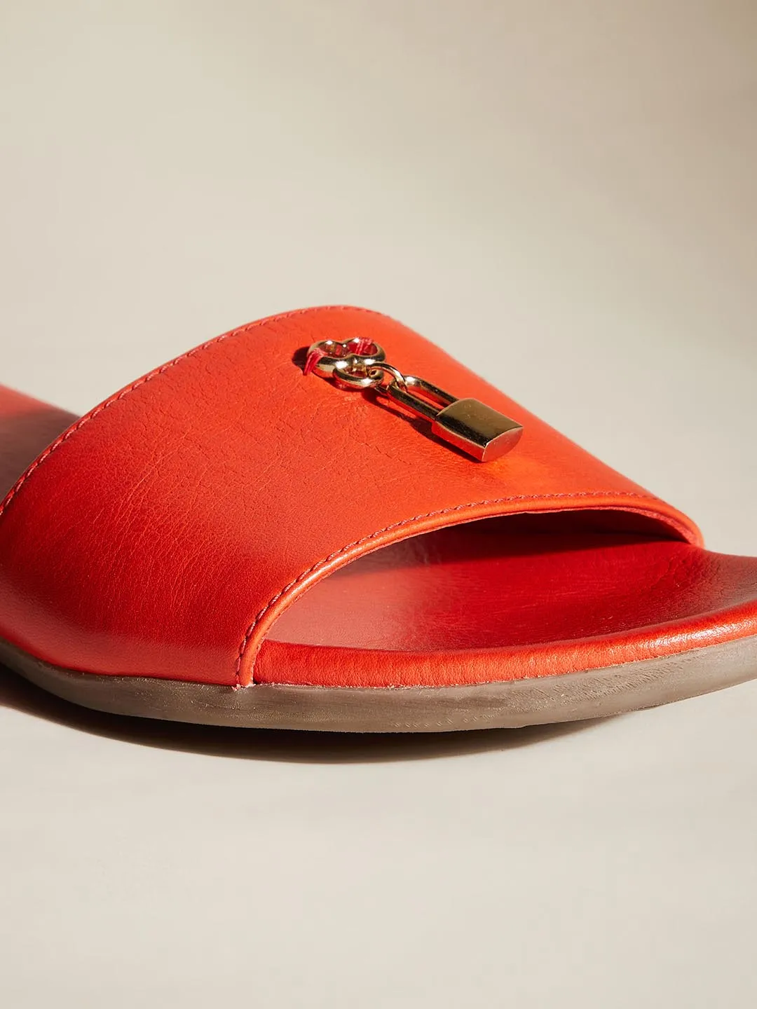 Josie Leather Flats