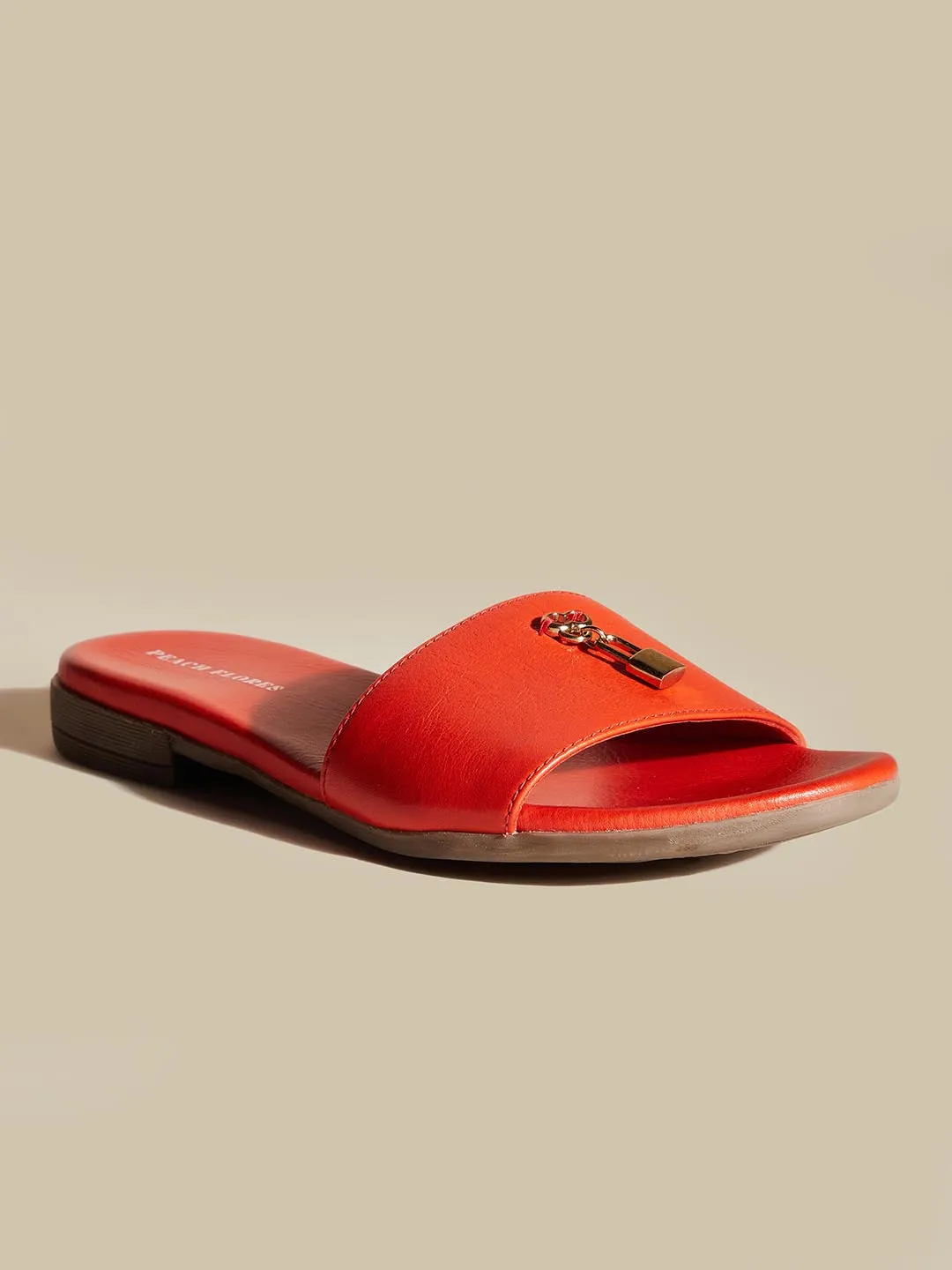 Josie Leather Flats