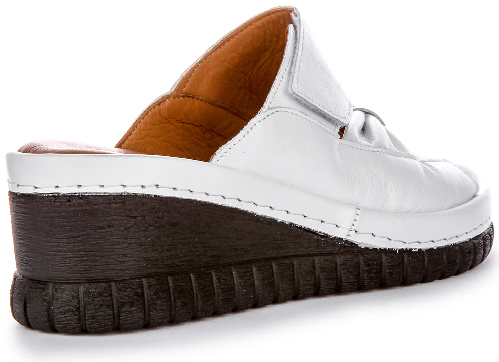 Justinreess England Sloane Soft Footbed In White For Women | Secret Sale