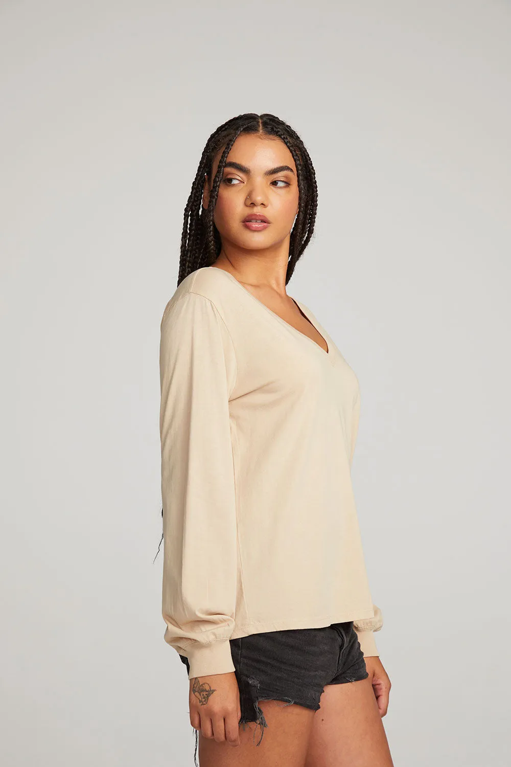 Kara Cappuccino Long Sleeve