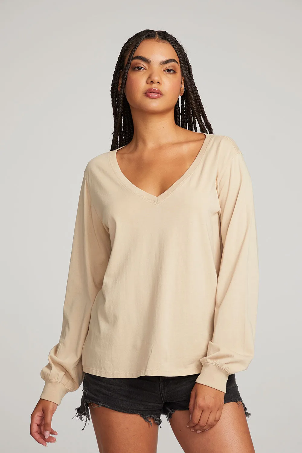 Kara Cappuccino Long Sleeve