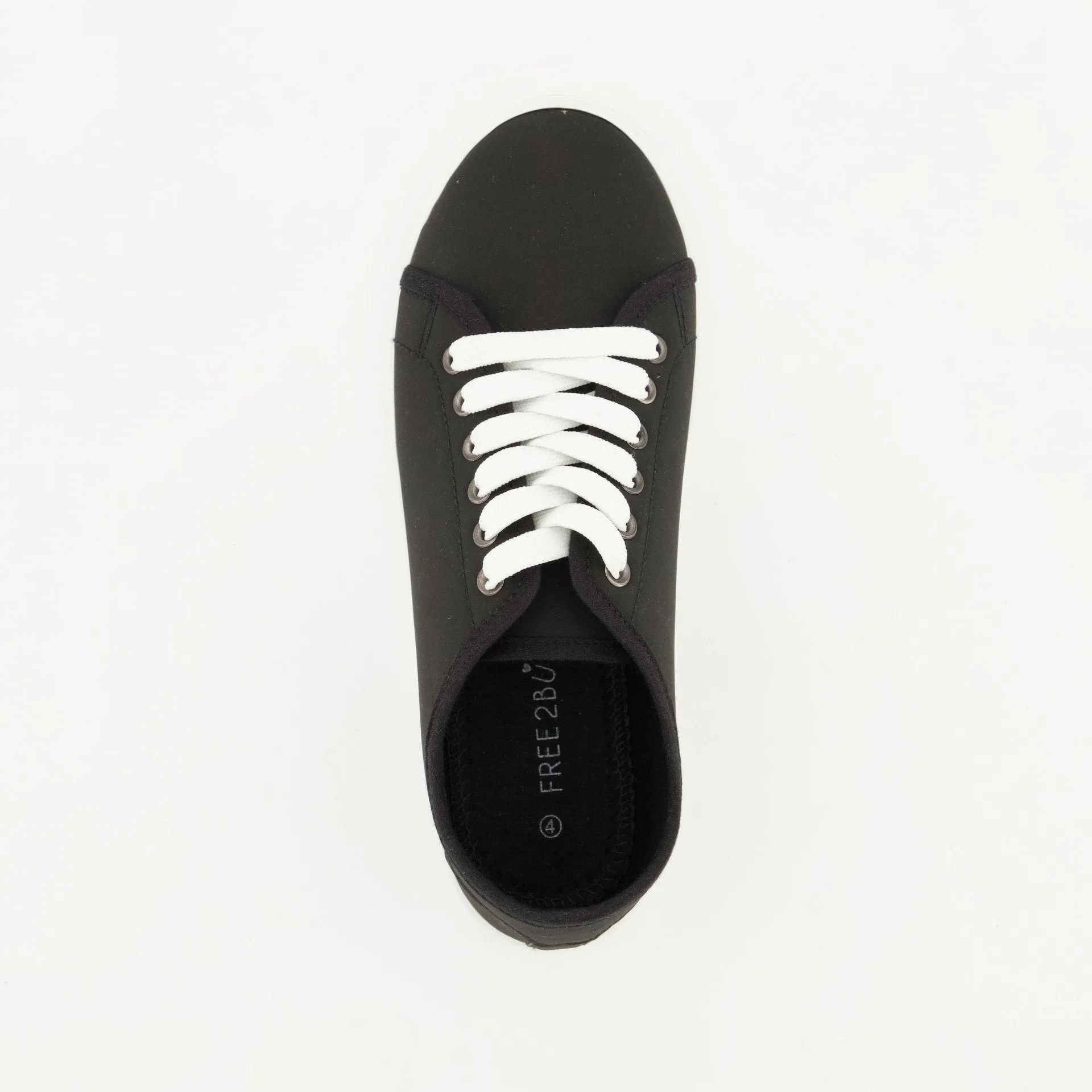 Ladies Lo Basic Sneaker - Black
