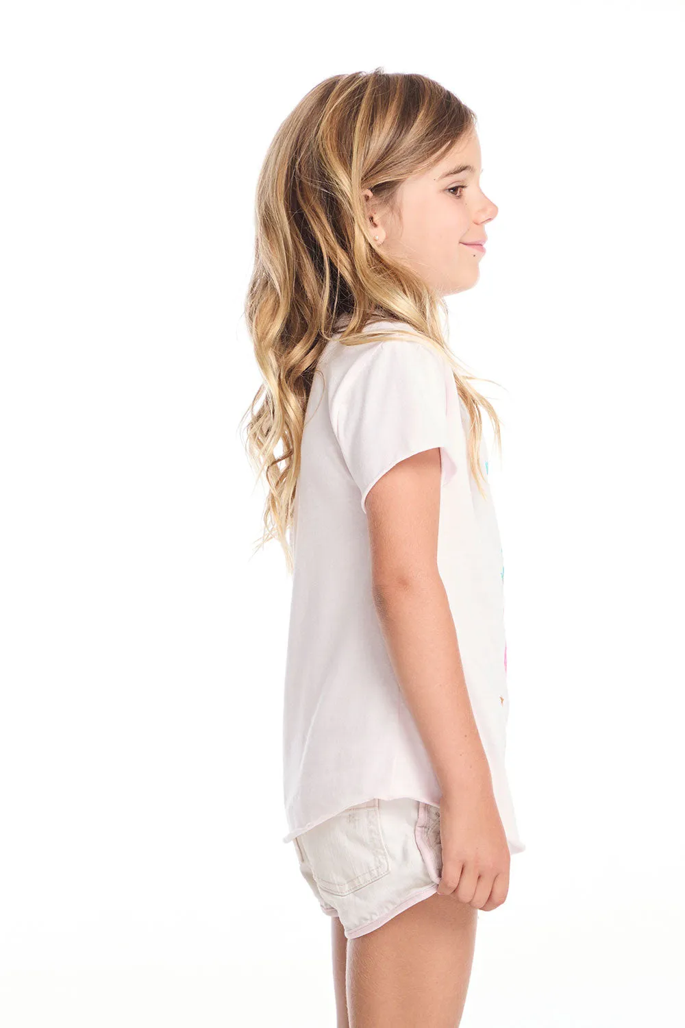 Lashy Pineapple Girls Shirttail Tee