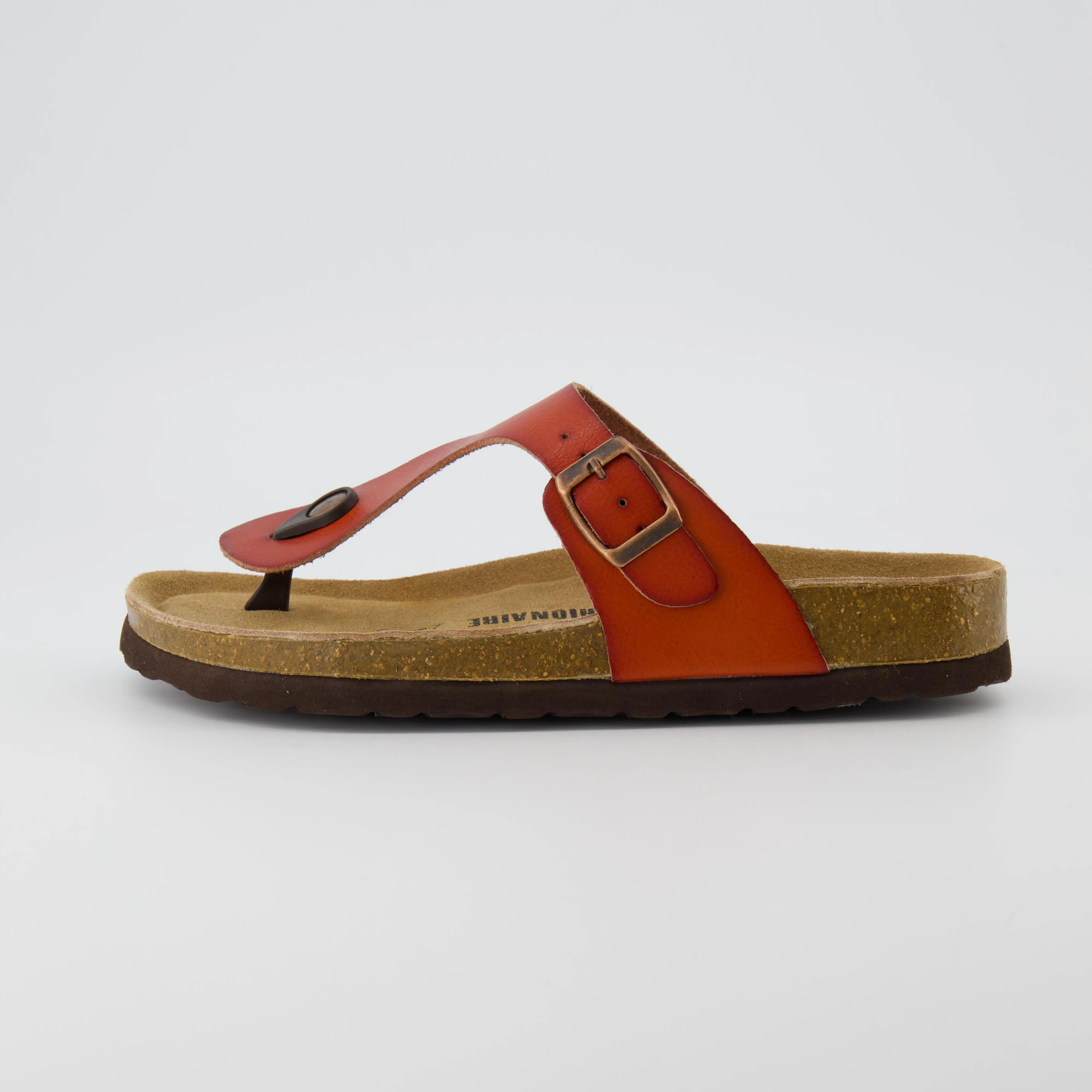 Leah Cork Footbed Thong Sandal