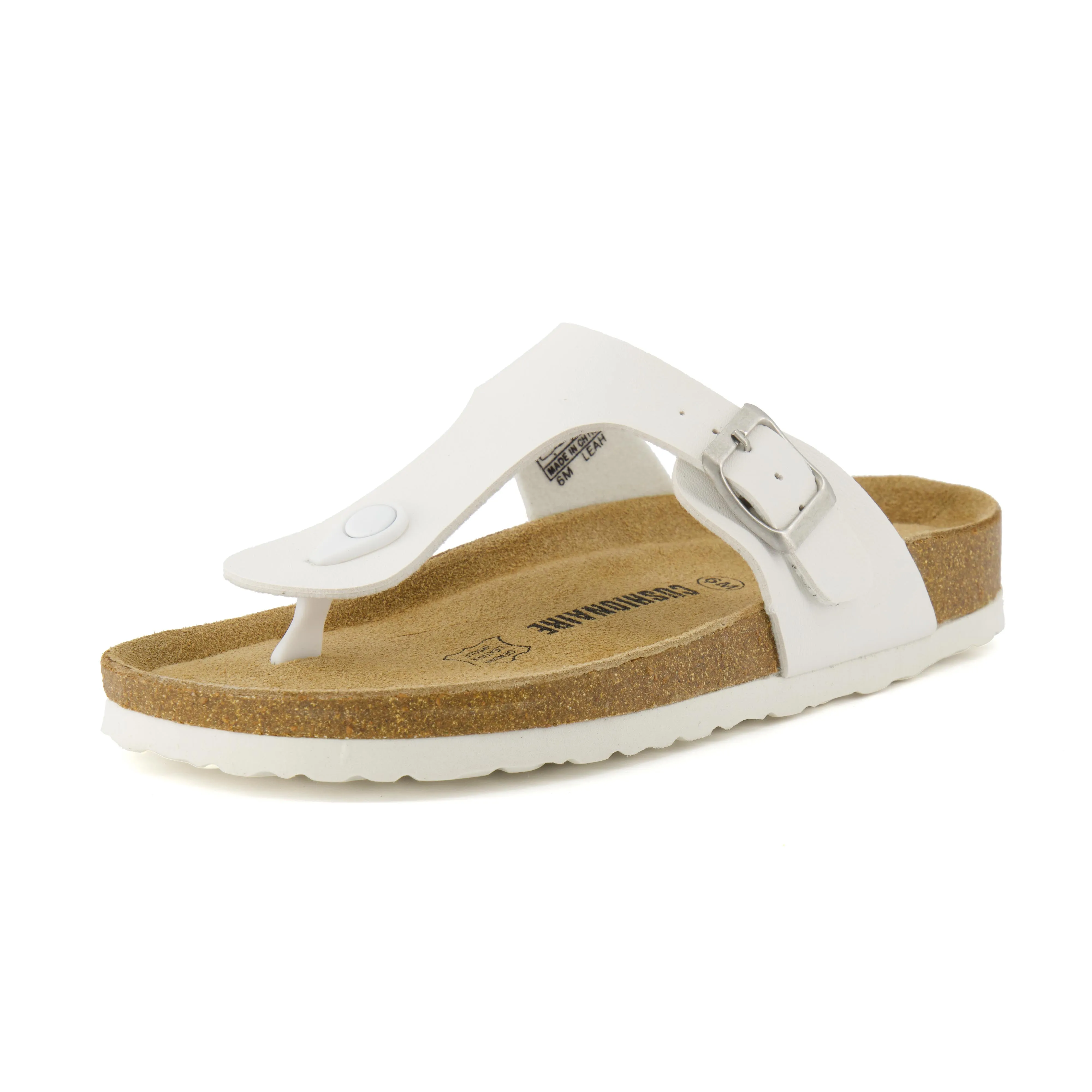 Leah Cork Footbed Thong Sandal