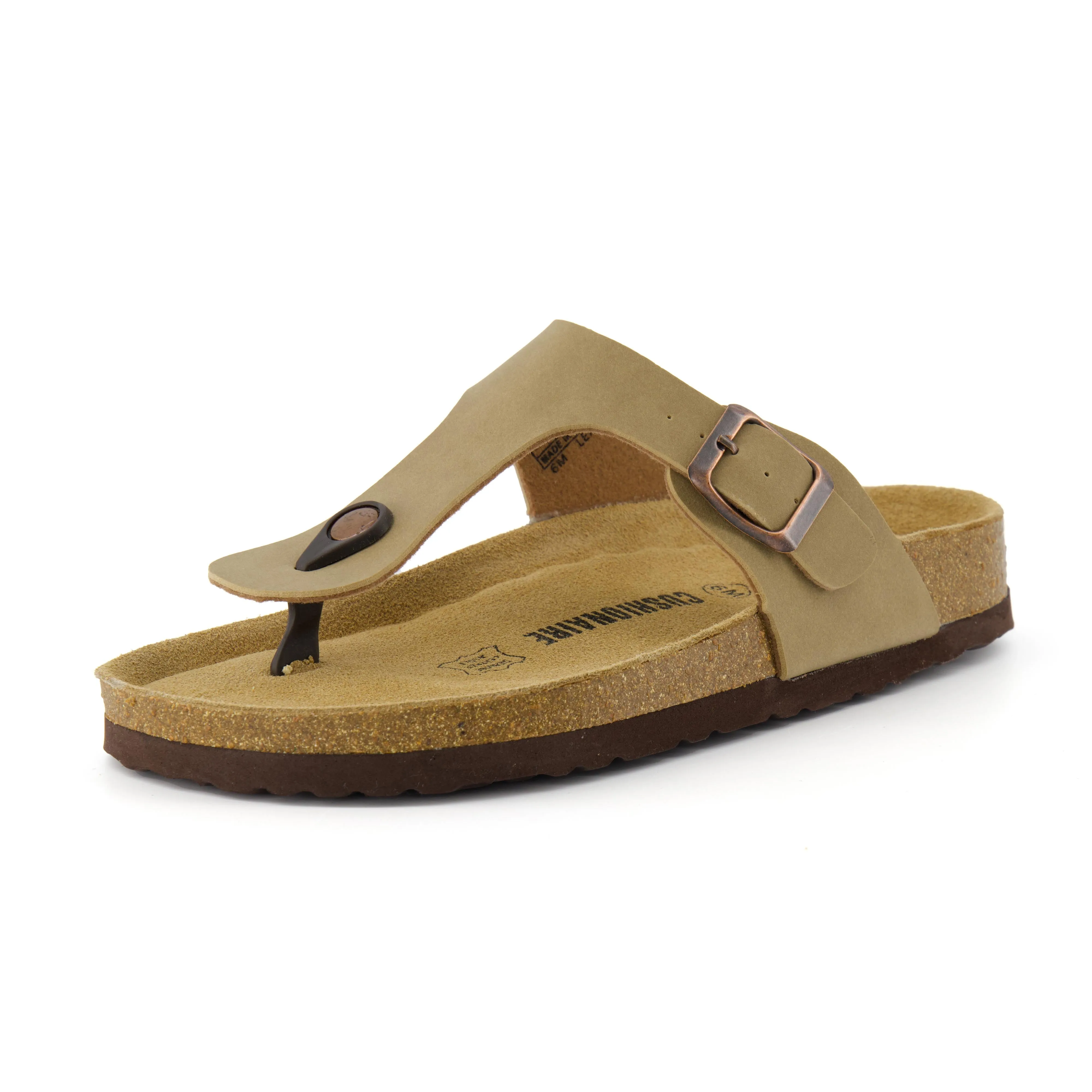 Leah Cork Footbed Thong Sandal