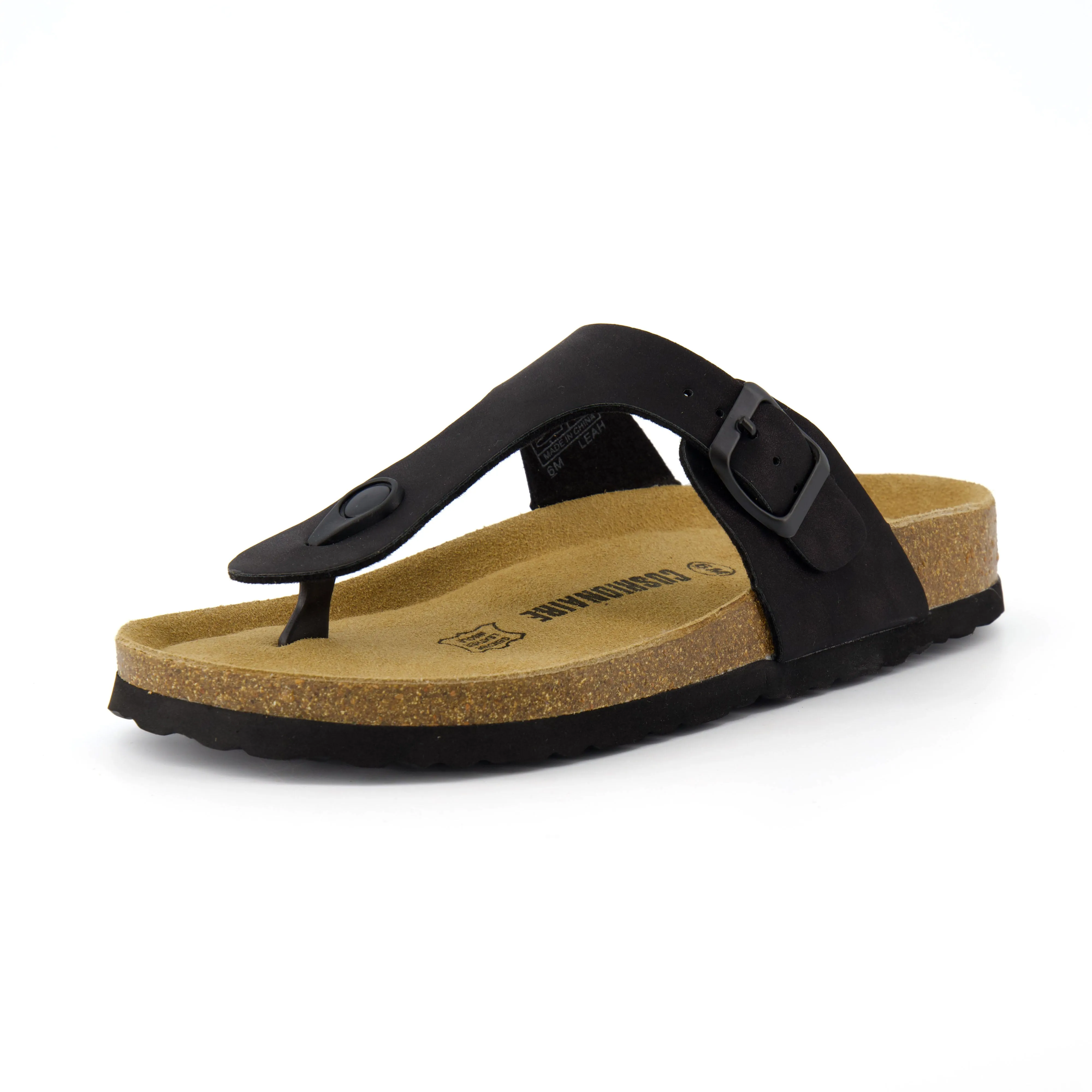Leah Cork Footbed Thong Sandal