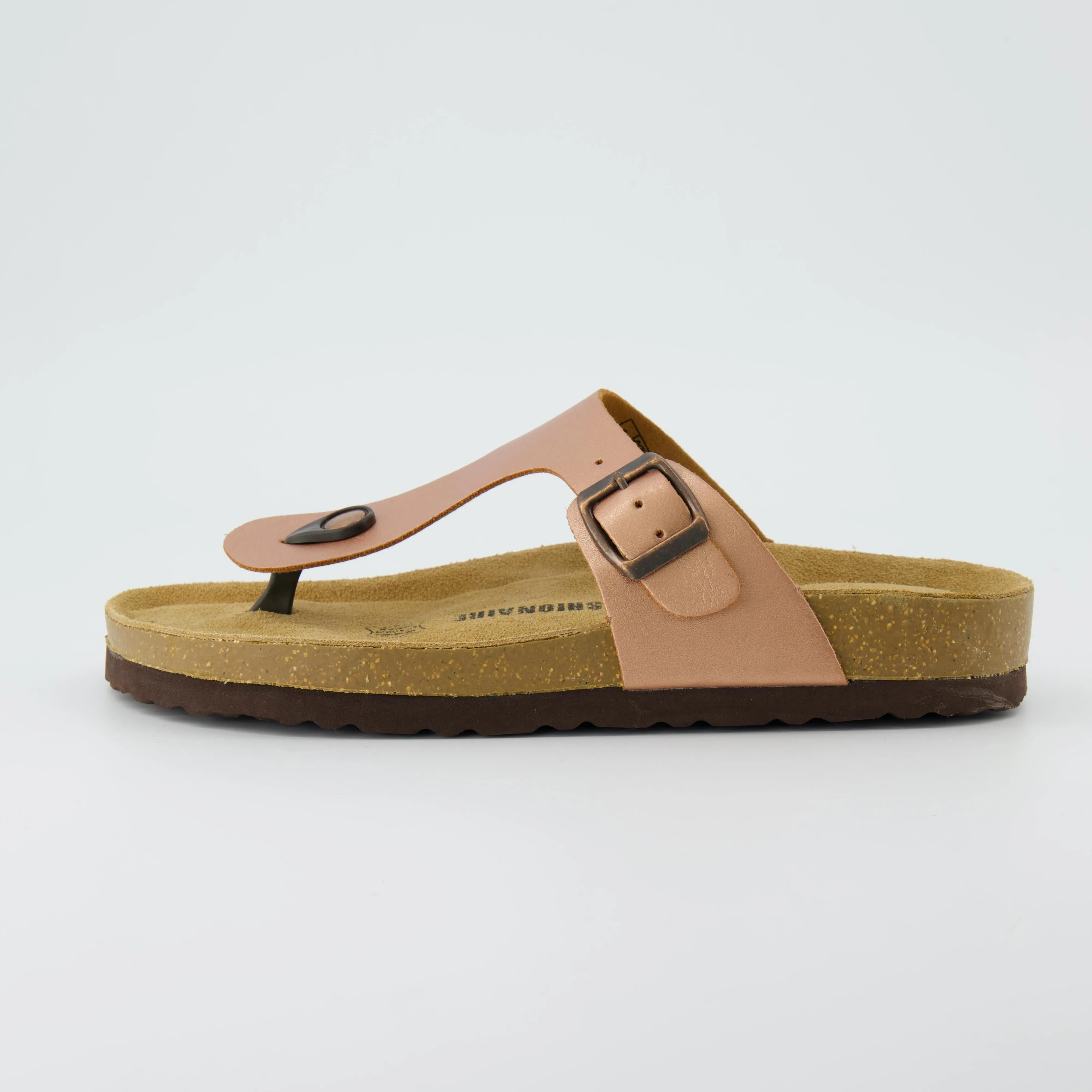 Leah Cork Footbed Thong Sandal