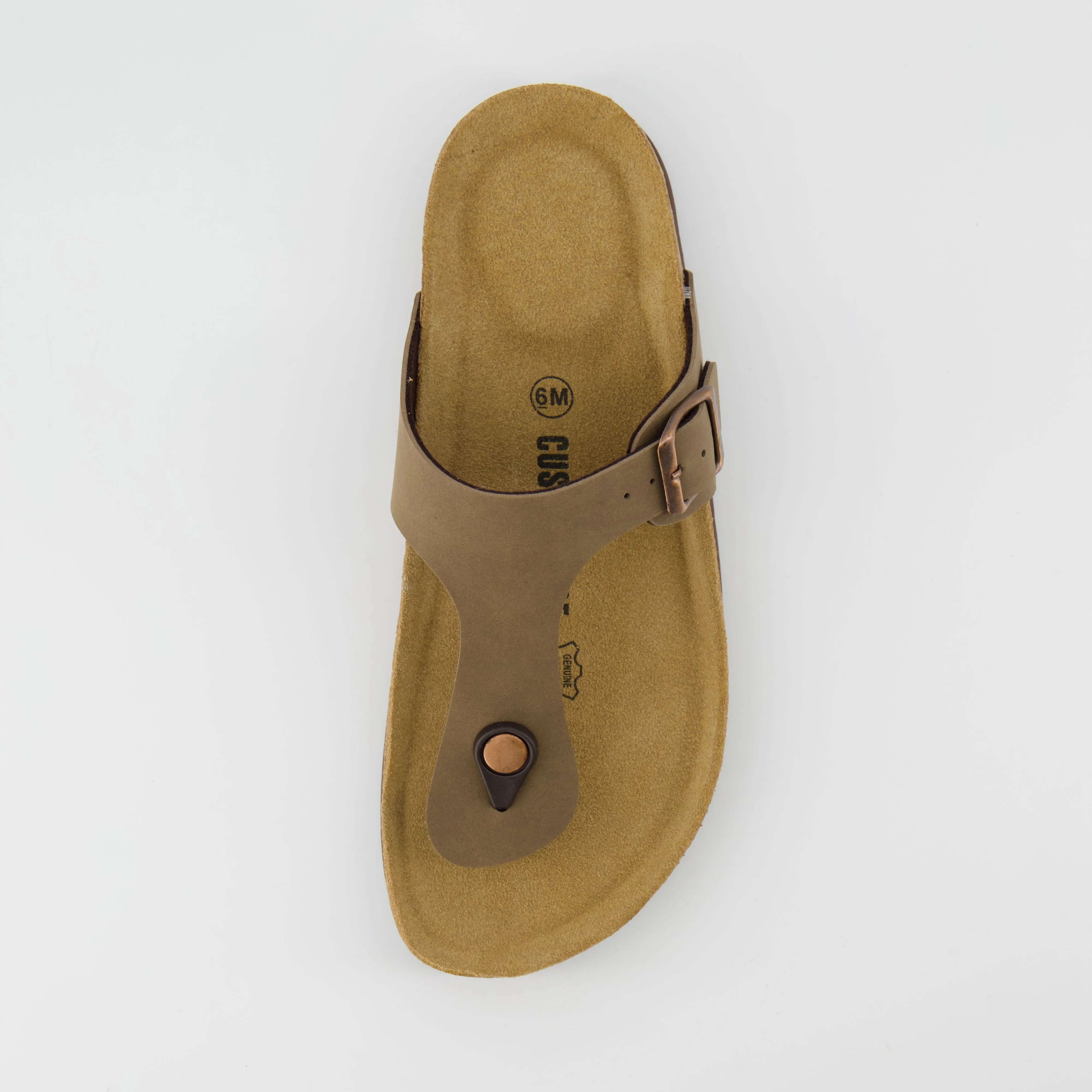 Leah Cork Footbed Thong Sandal