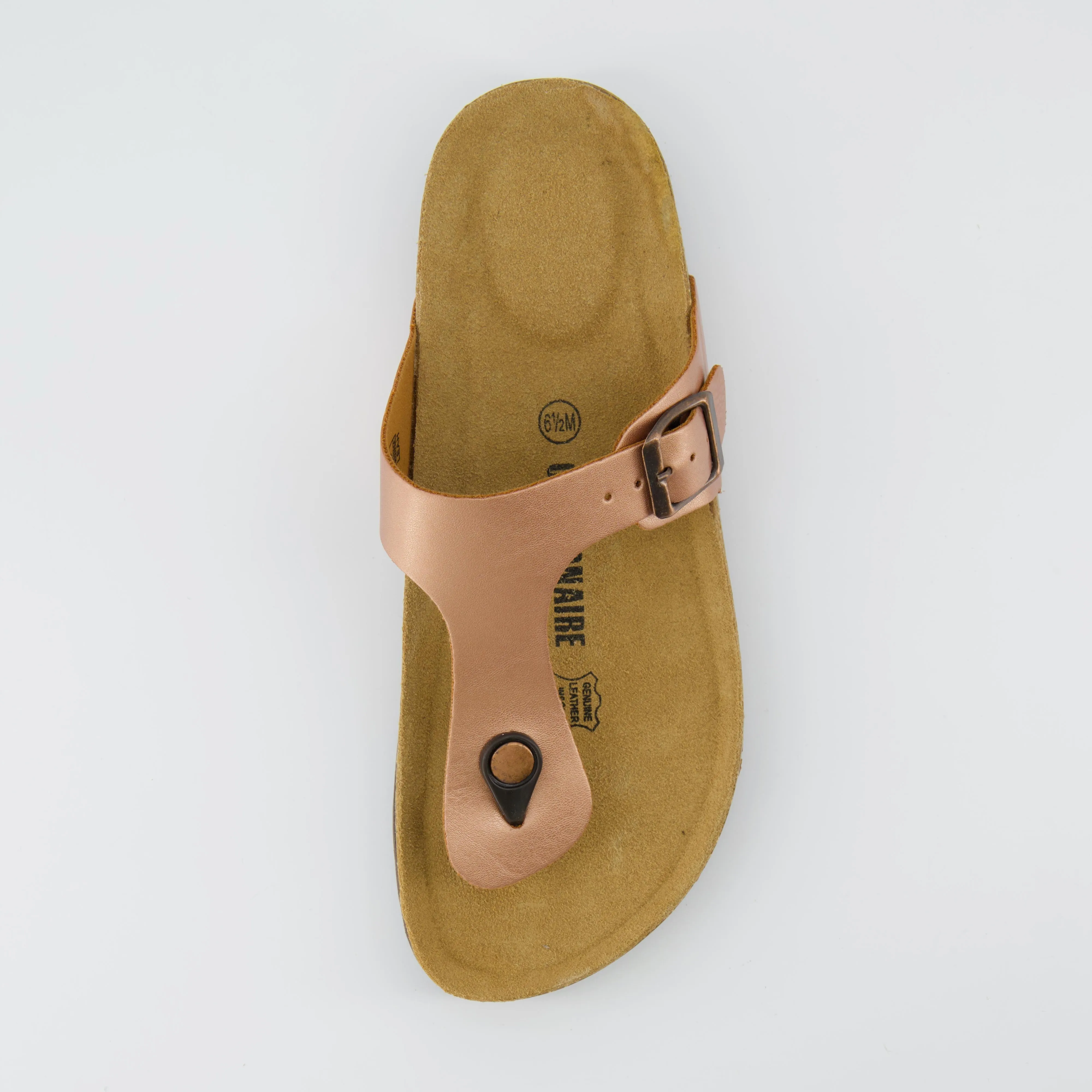 Leah Cork Footbed Thong Sandal