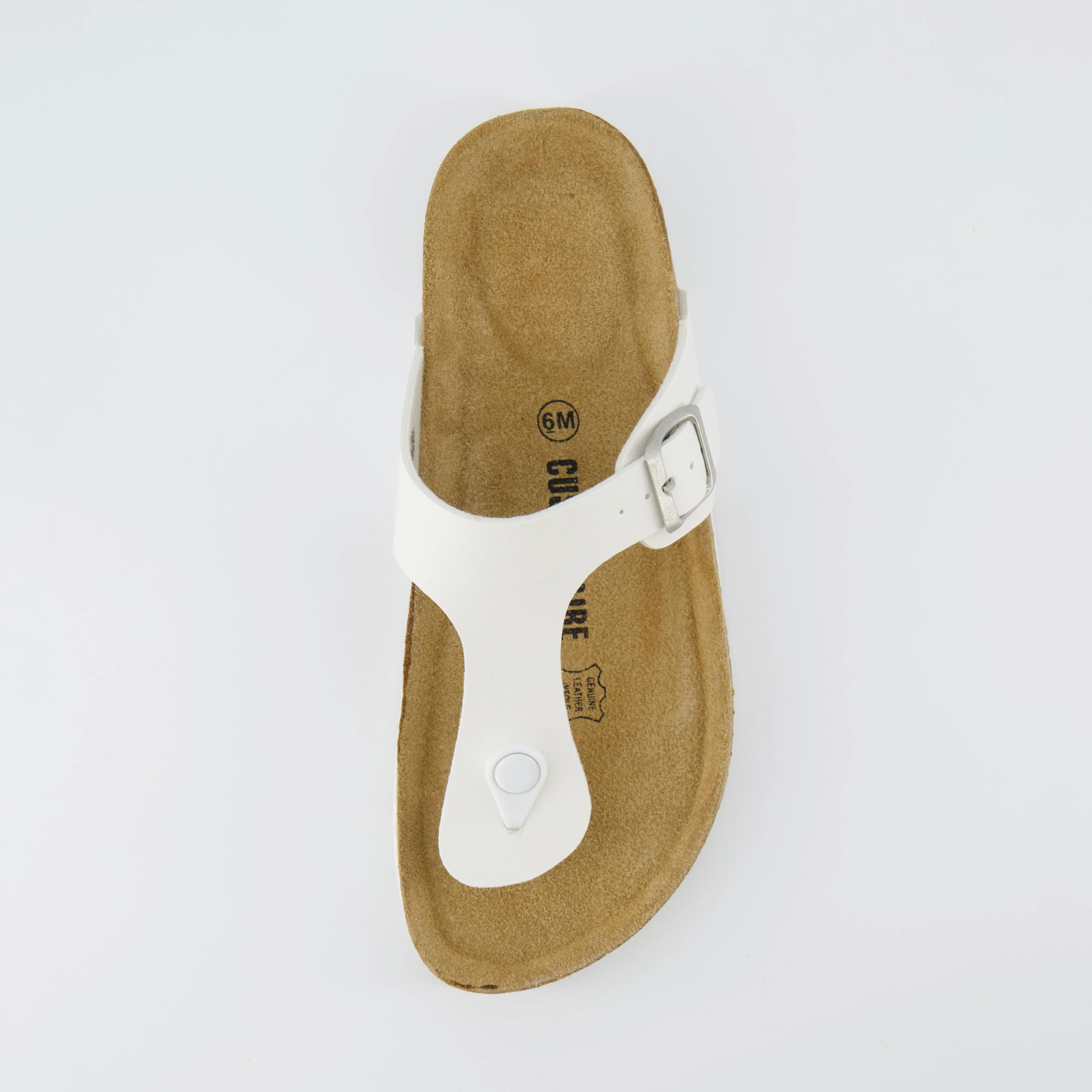 Leah Cork Footbed Thong Sandal