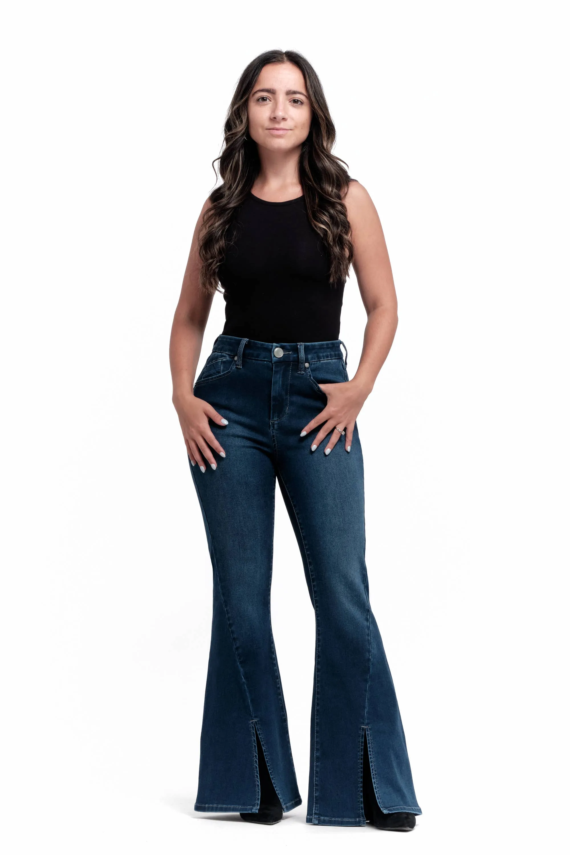 LENA SPLIT FLARE (PETITE)