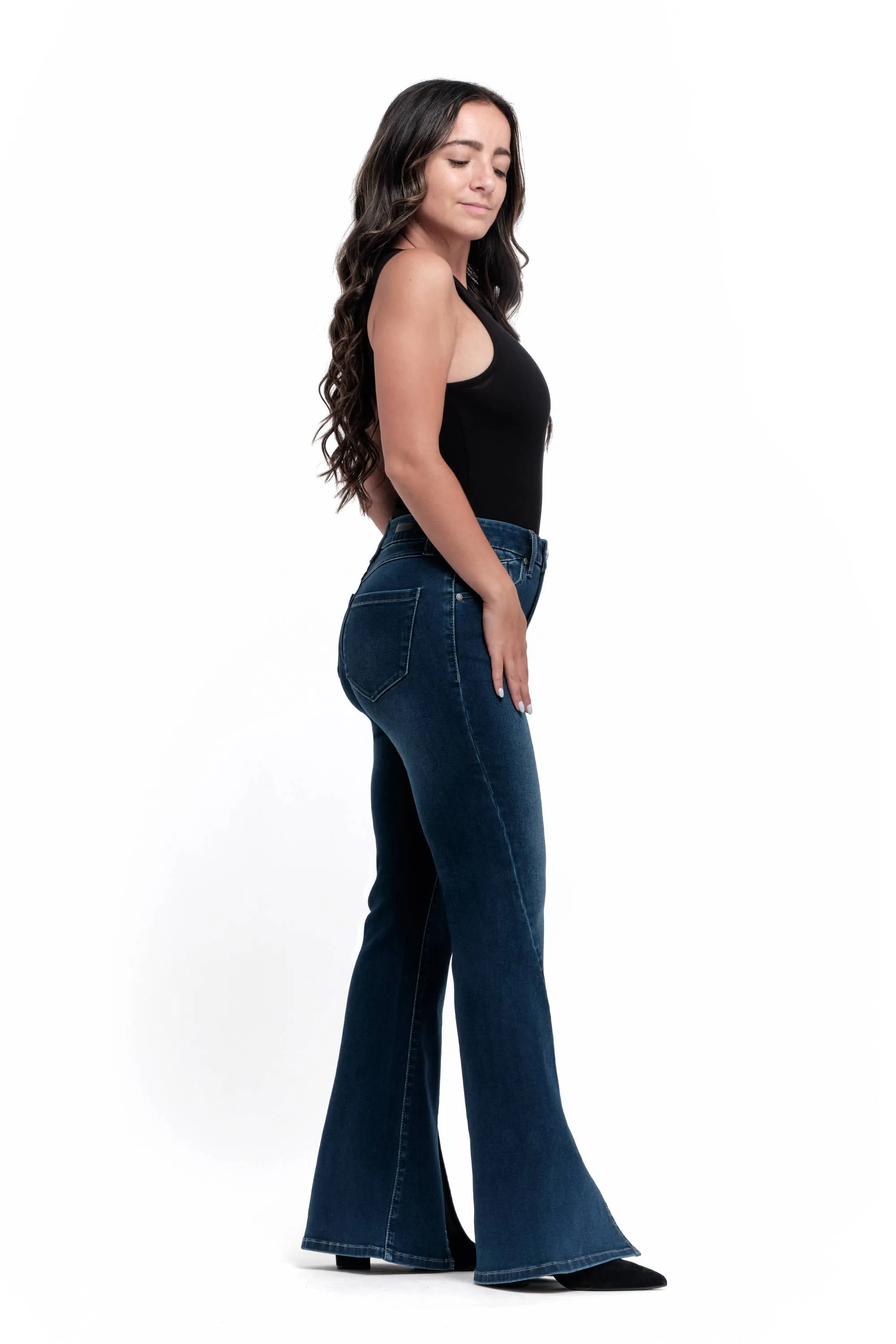 LENA SPLIT FLARE (PETITE)