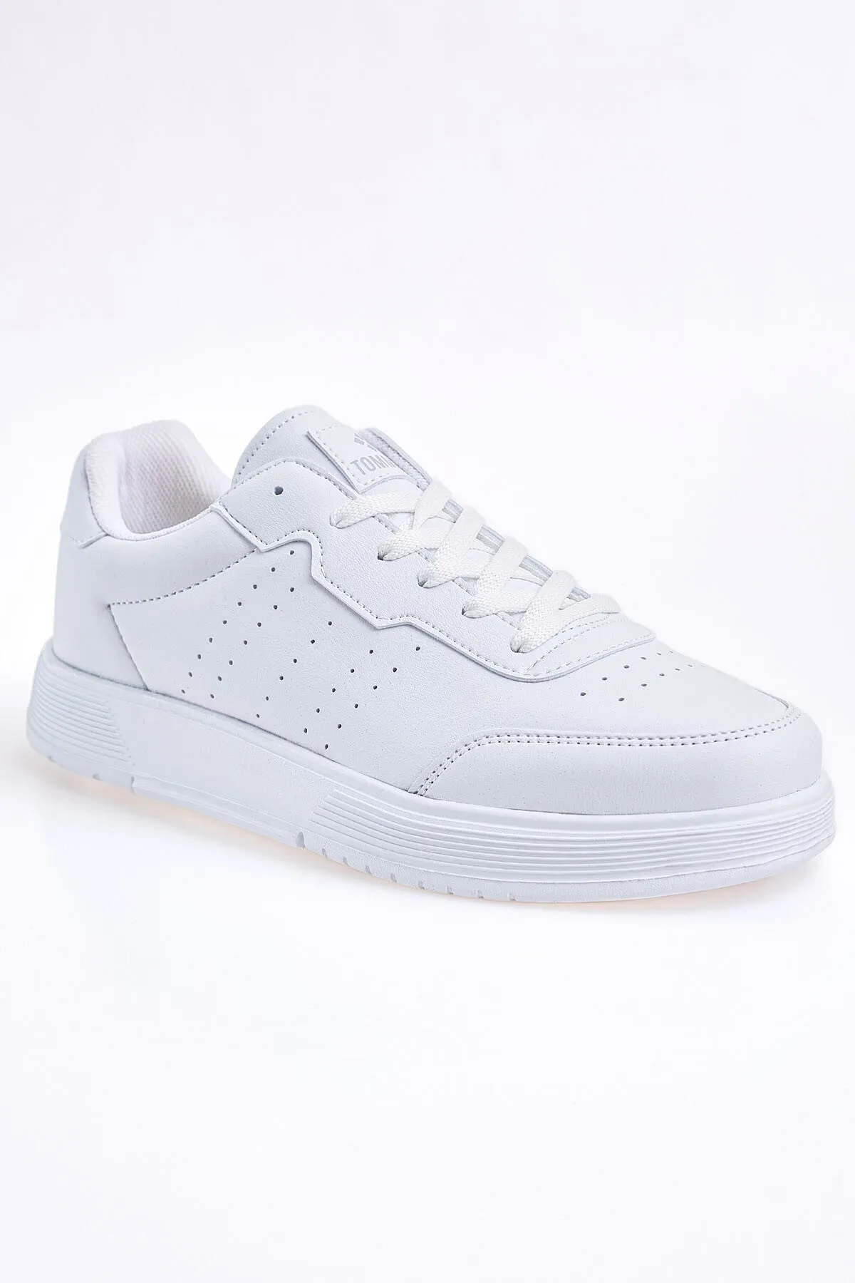 <tc>Basket pour homme à semelle haute en simili cuir avec lacets - 89132</tc>