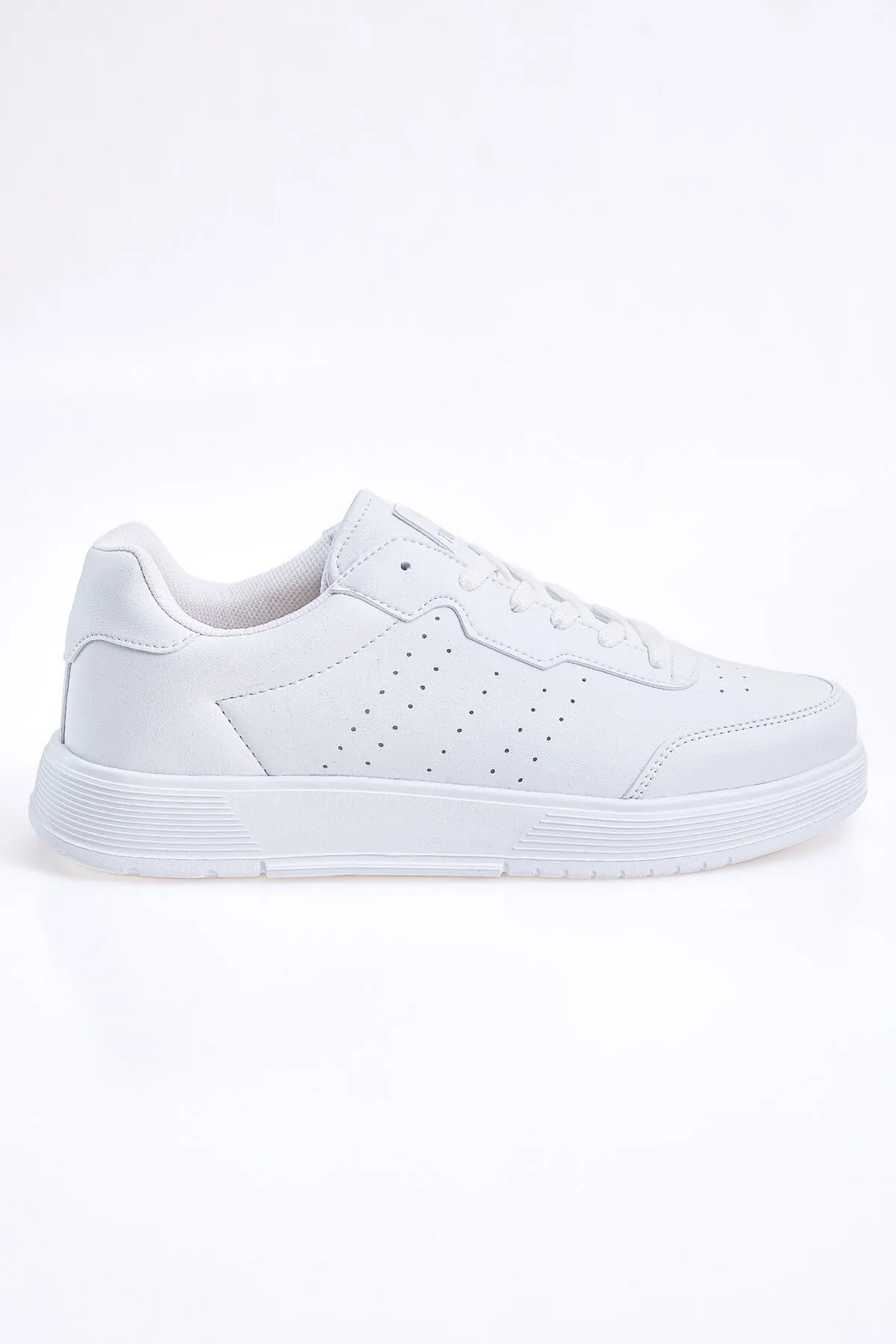 <tc>Basket pour homme à semelle haute en simili cuir avec lacets - 89132</tc>
