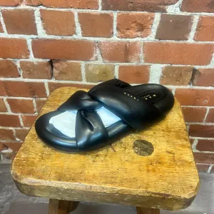 MARNI padded leather slides 41