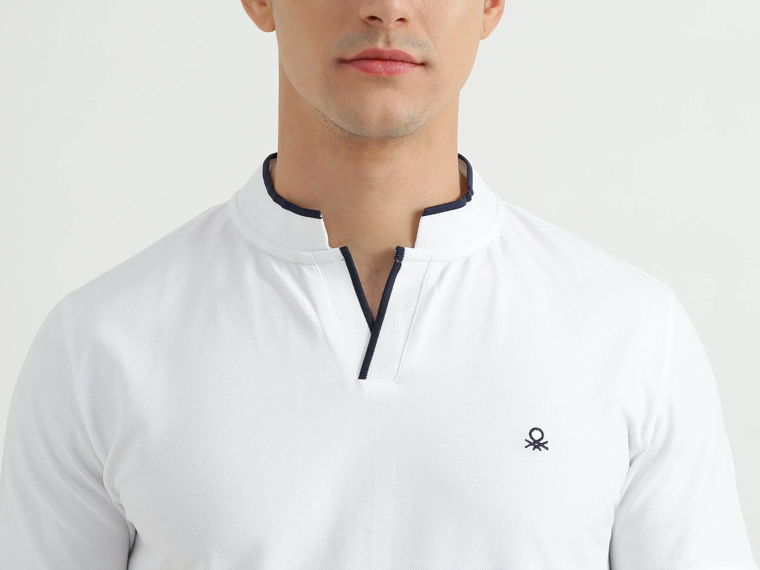 Mens Short Sleeve Tipping T-Shirt