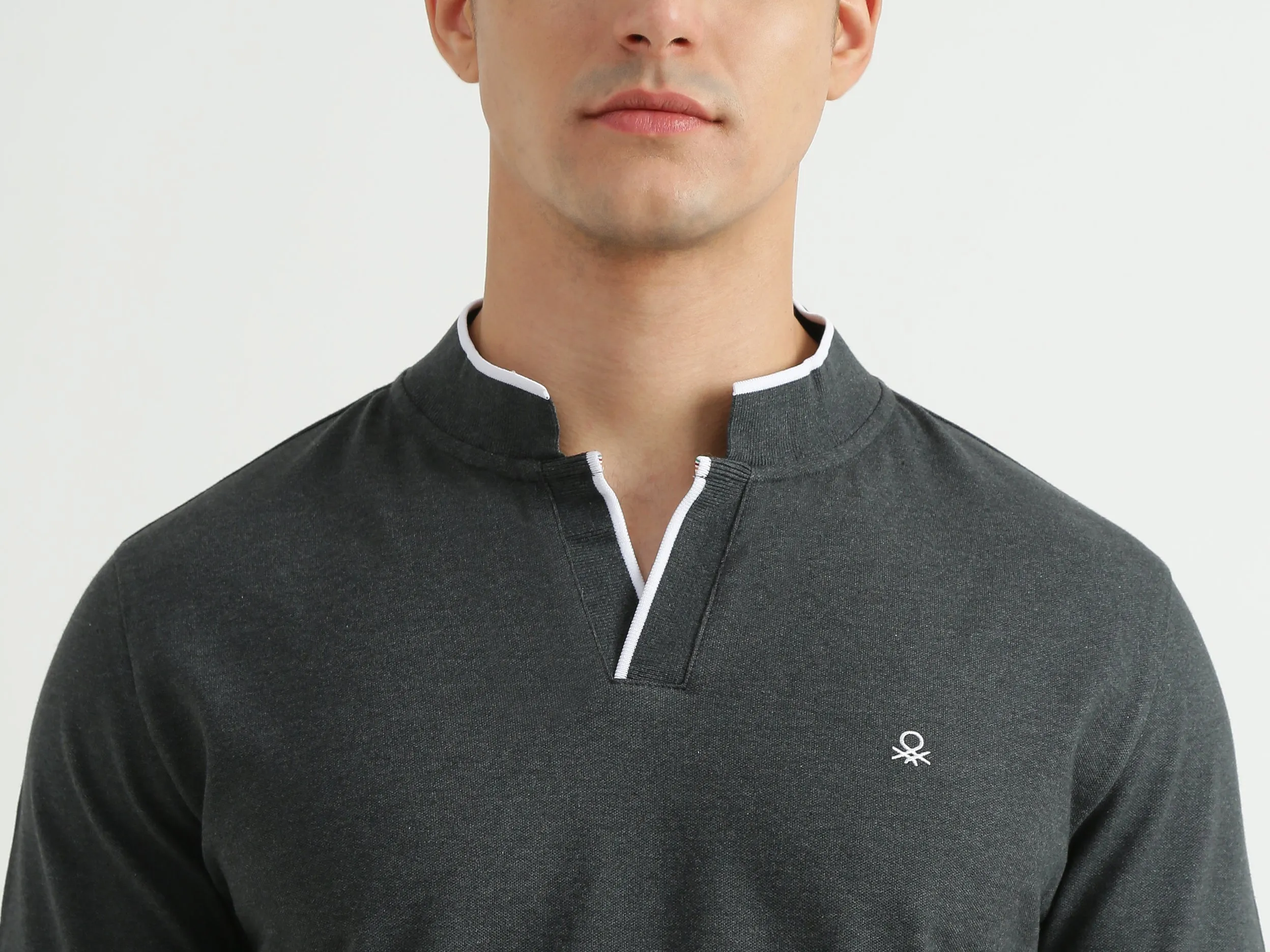 Mens Short Sleeve Tipping T-Shirt