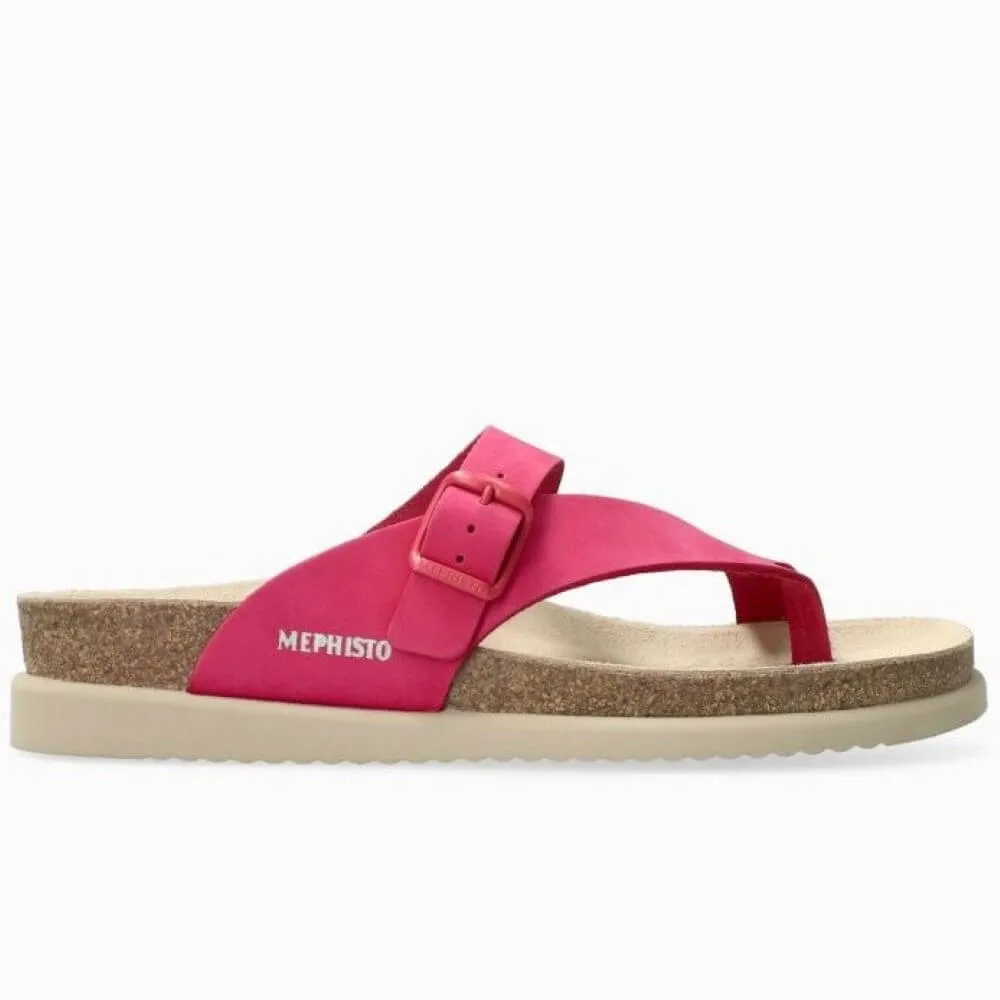 Mephisto Helen Toe Post Sandal-FUCHSIA