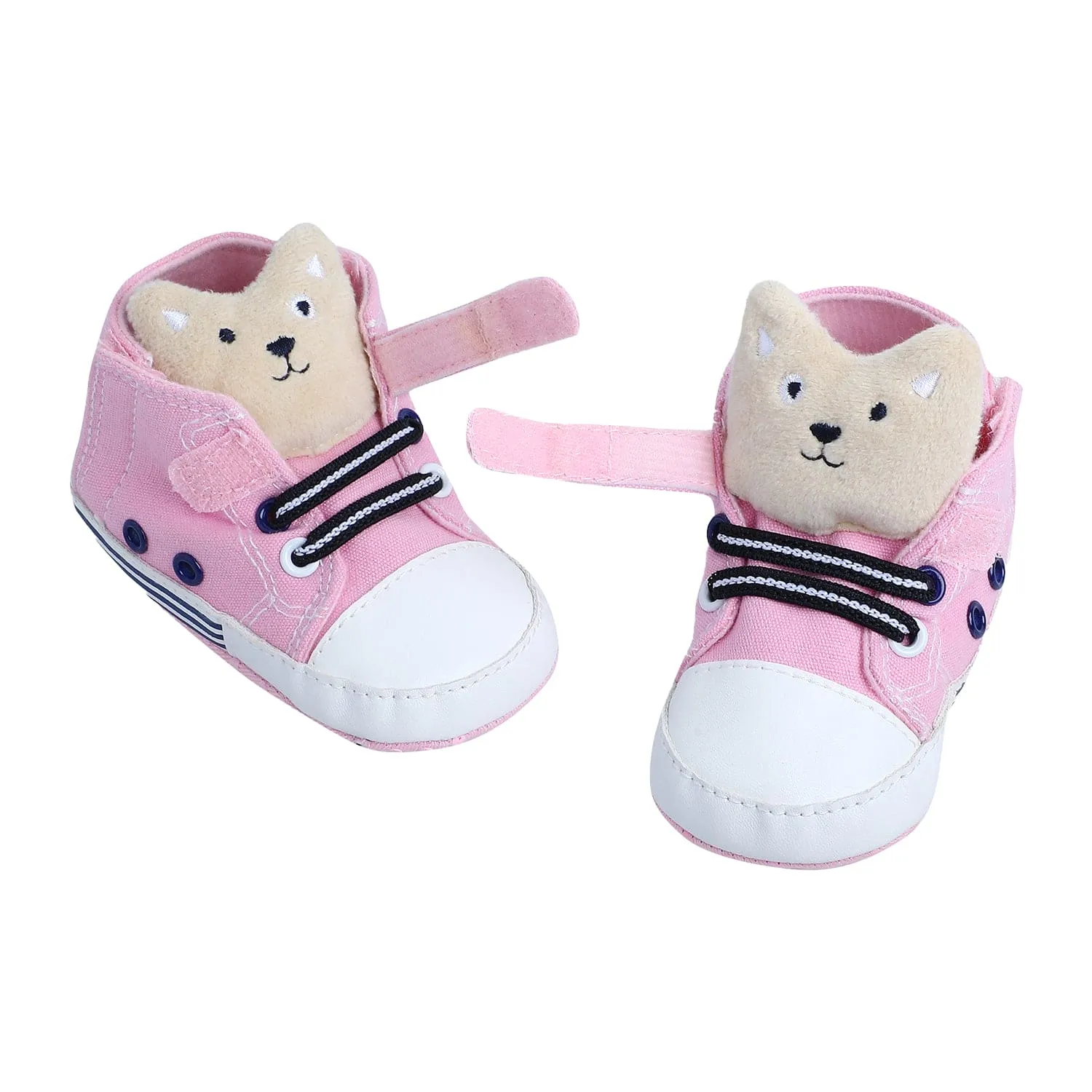 My Buddy Bear Cute And Stylish Comfy Booties - Pink