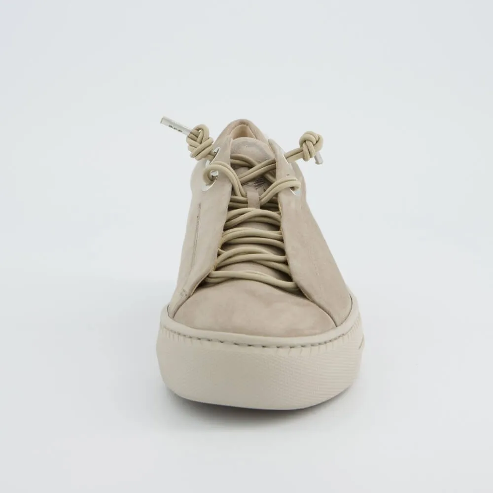Paul Green Super Soft Leather Trainers 5476 Beige Cashmere