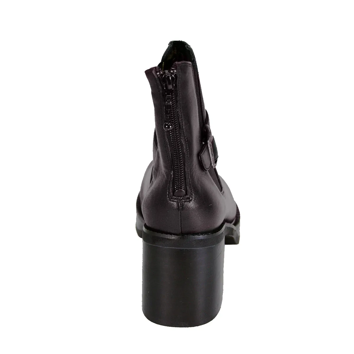 PEERAGE Paula Women's Wide Width Leather Booties