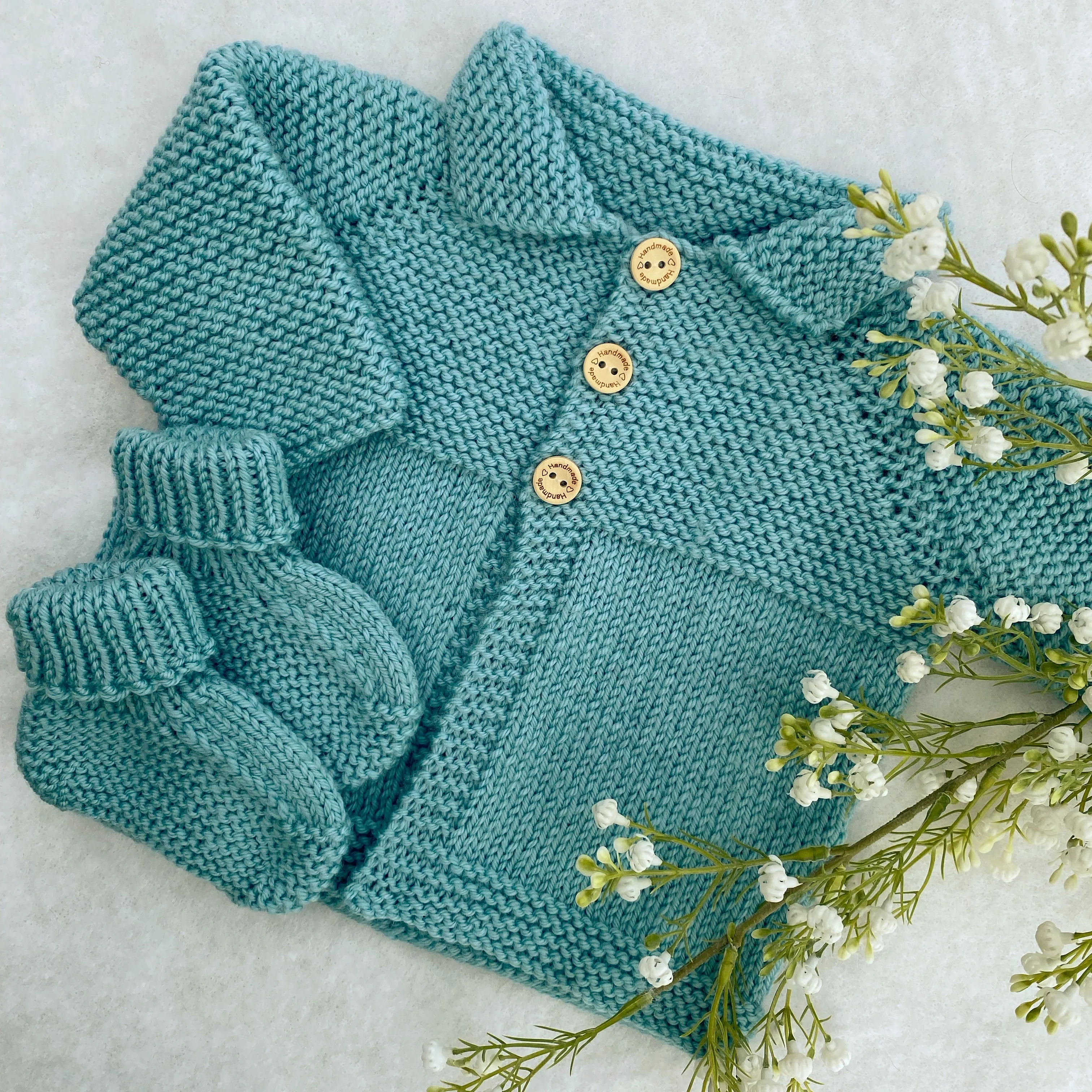 "Willow" merino baby jacket