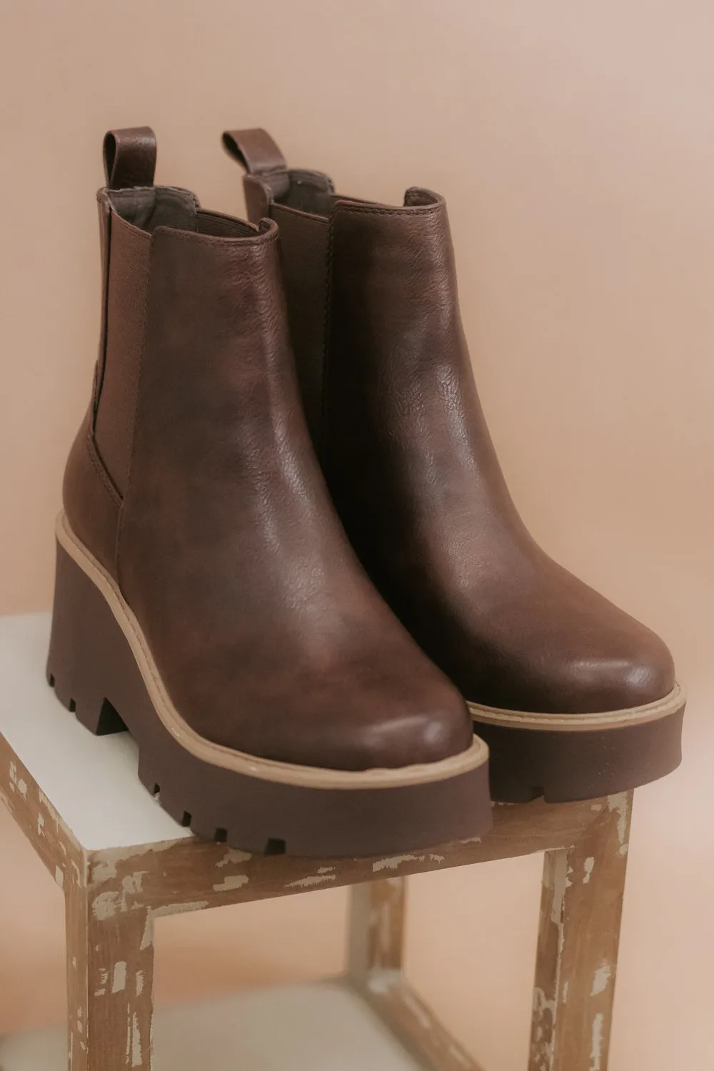 Ready For It Casual Bootie, Brown