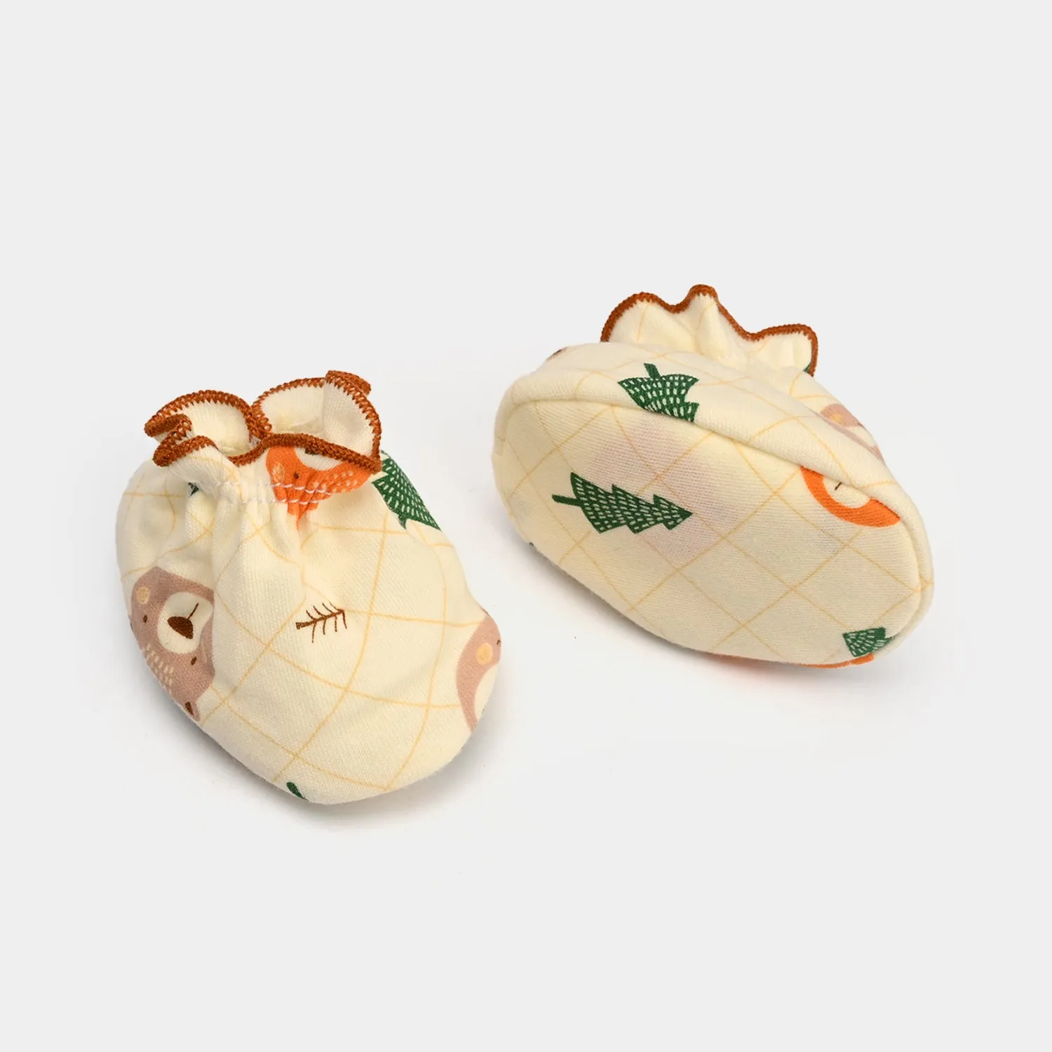 Soft Cotton Baby Booties | 6M To 12M
