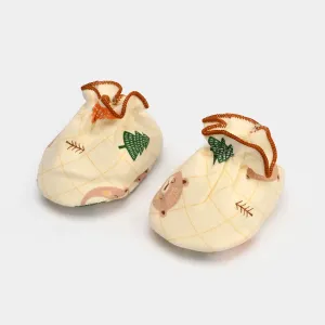 Soft Cotton Baby Booties | 6M To 12M