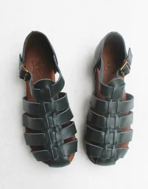 Soft Leather Round Head Fishermen Sandals 35-41
