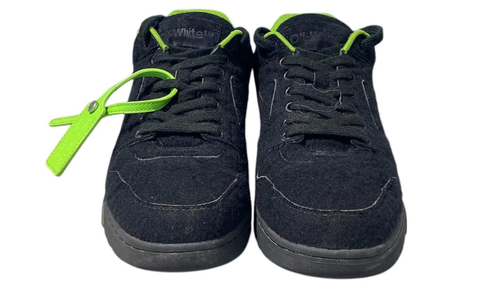 Used Off-White Out Of Office OOO Low Tops