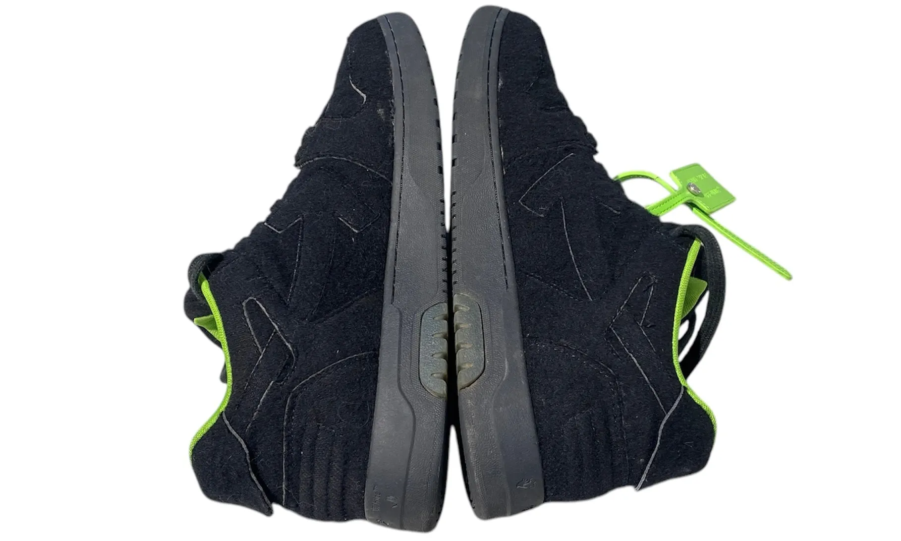 Used Off-White Out Of Office OOO Low Tops