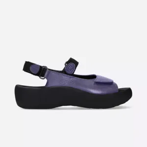 WOLKY JEWEL PURPLE VEGI LEATHER SANDAL