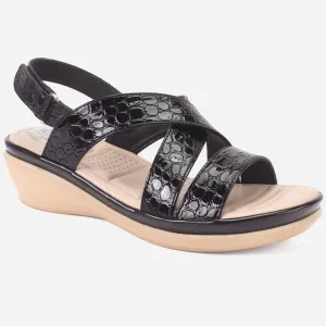 Women "ESTD" Comfort Flat Sandals