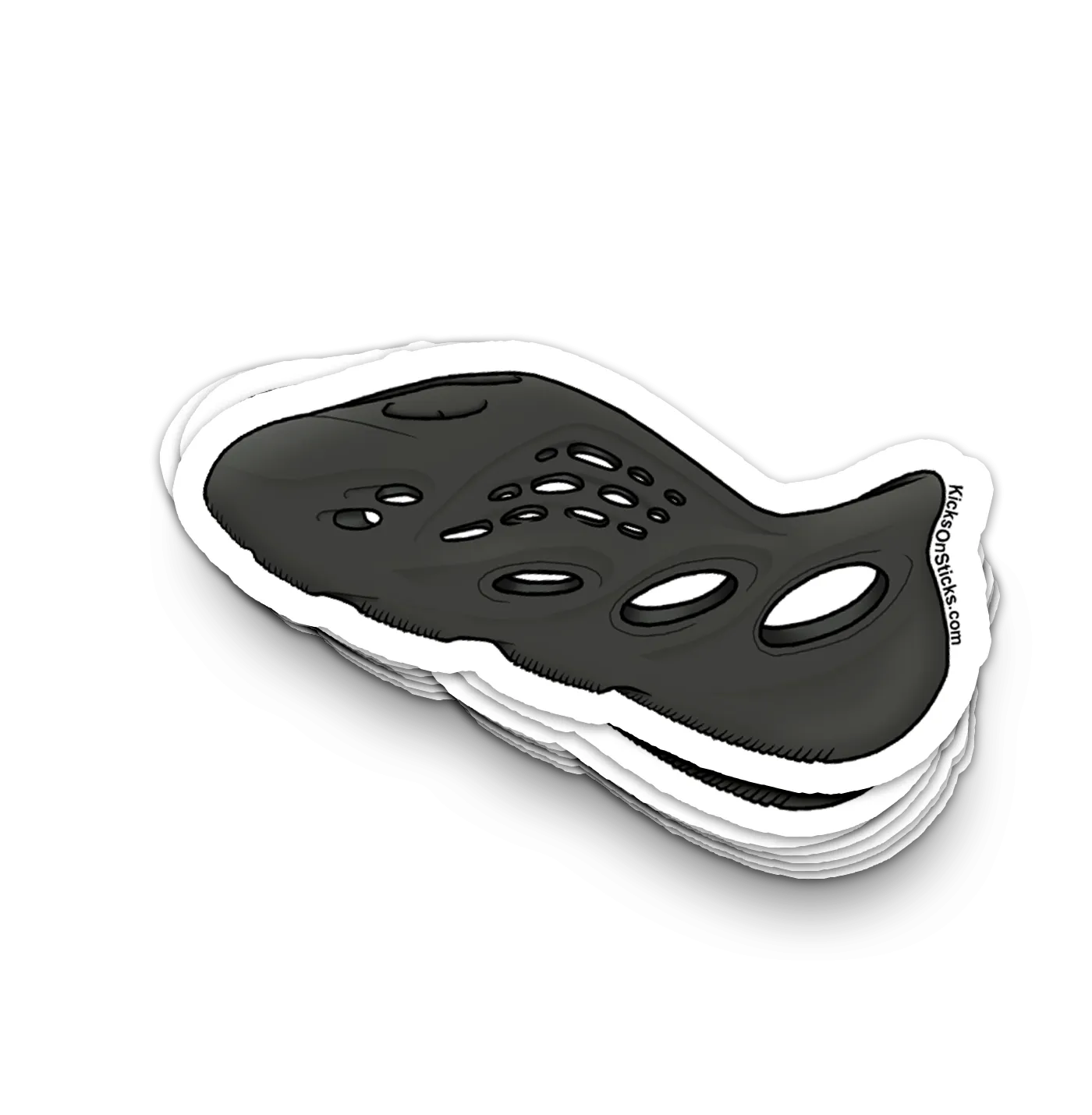 Yeezy Foam RNNR "Mineral Blue" Sneaker Sticker